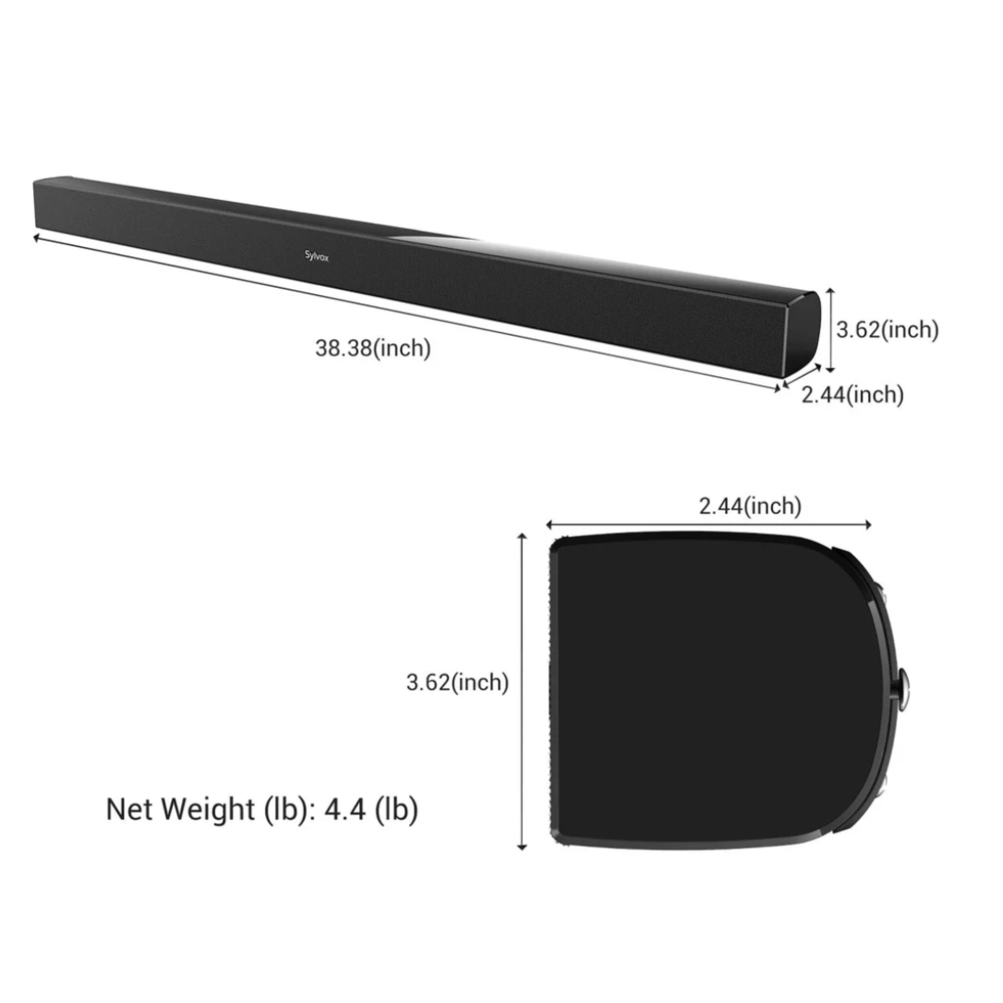 Sylvox Outdoor Pro Bluetooth 2.0 Waterproof Soundbar - Outdoor Speaker - Sylvox