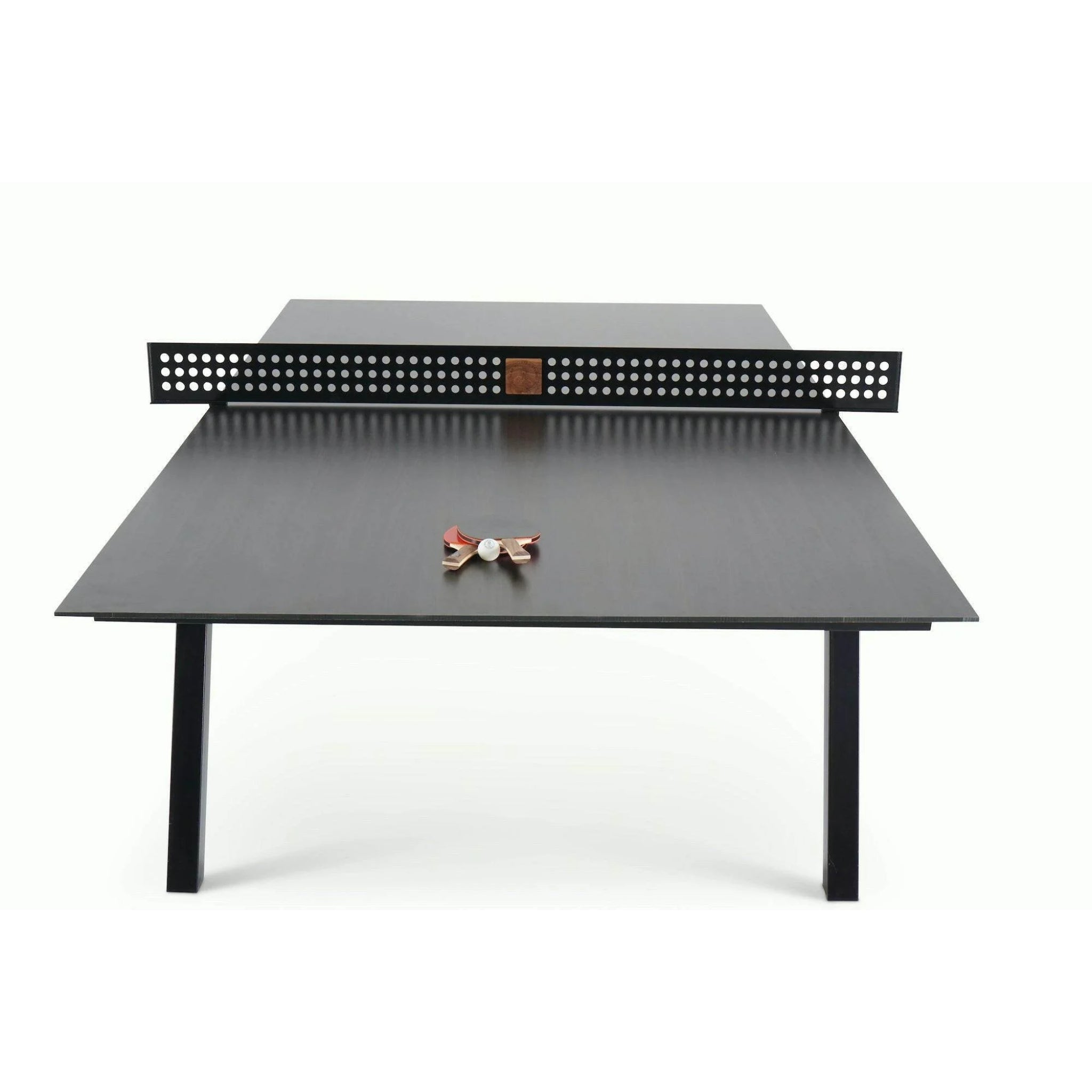 luxury outdoor ping pong table convertible to dining table with weather resistant top for STRs, hotels, resorts, commercial and hospitality spaces