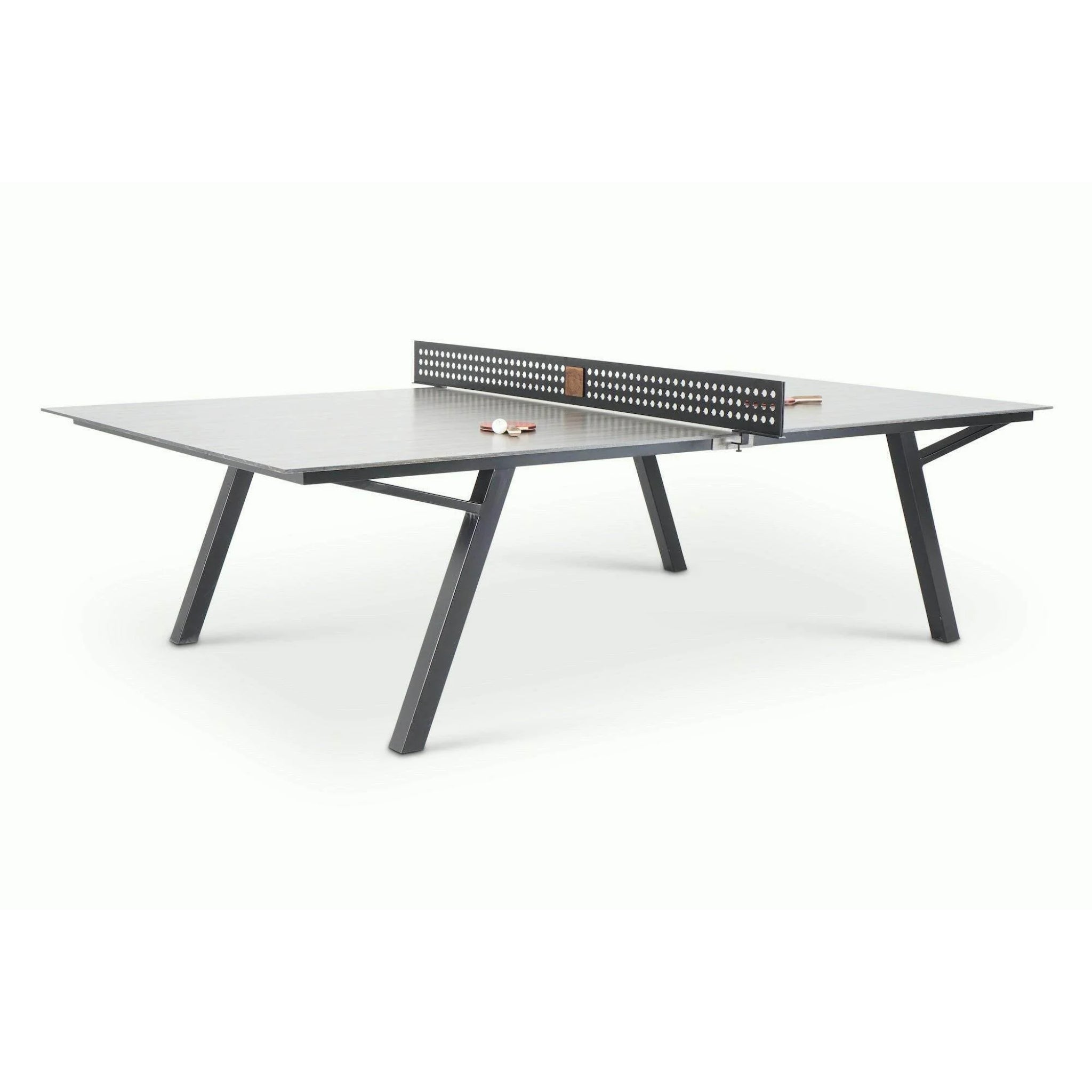 Contemporary outdoor ping pong table for entertaining spaces and outdoor living