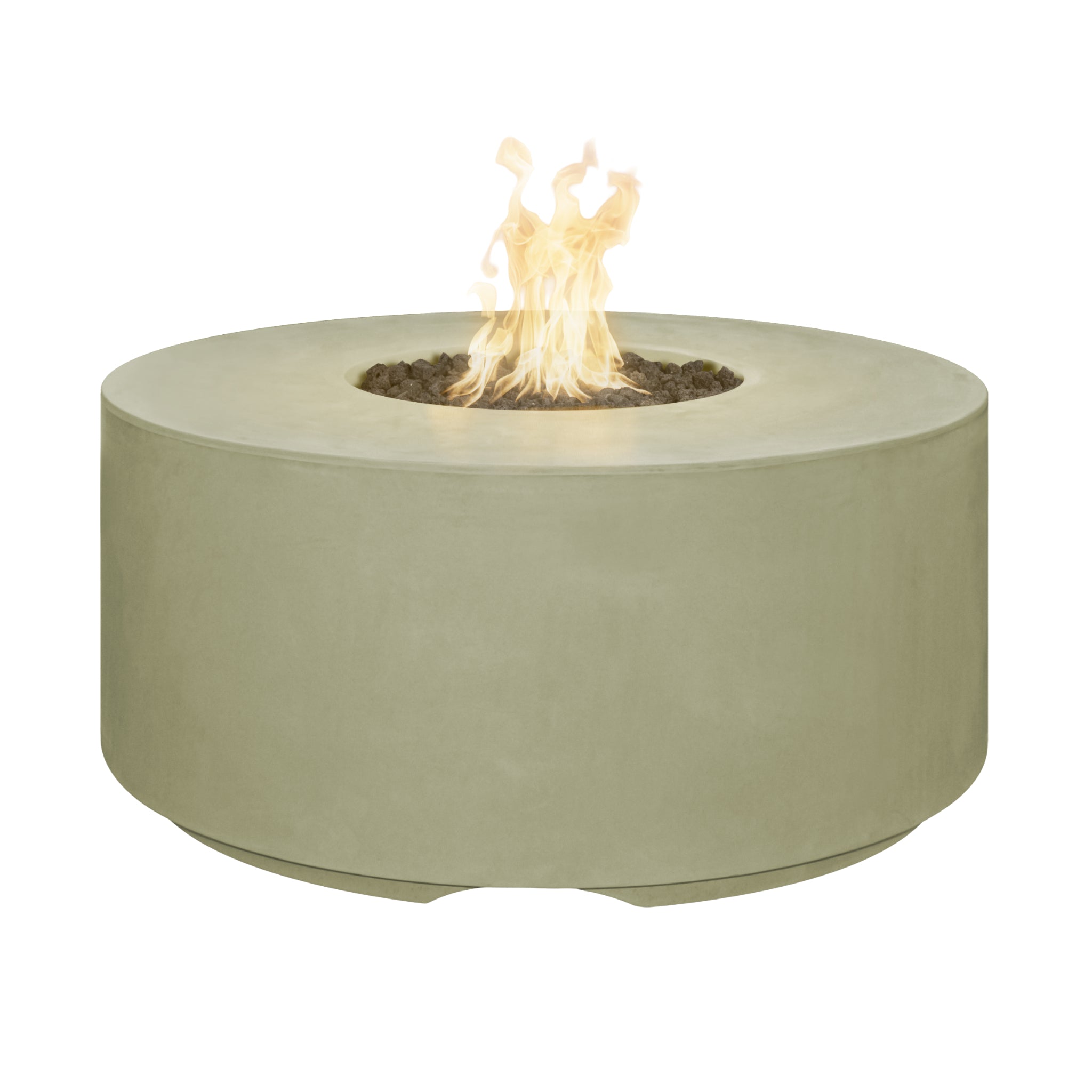 Florence Round Fire Pit, 46 inch, Ash finish