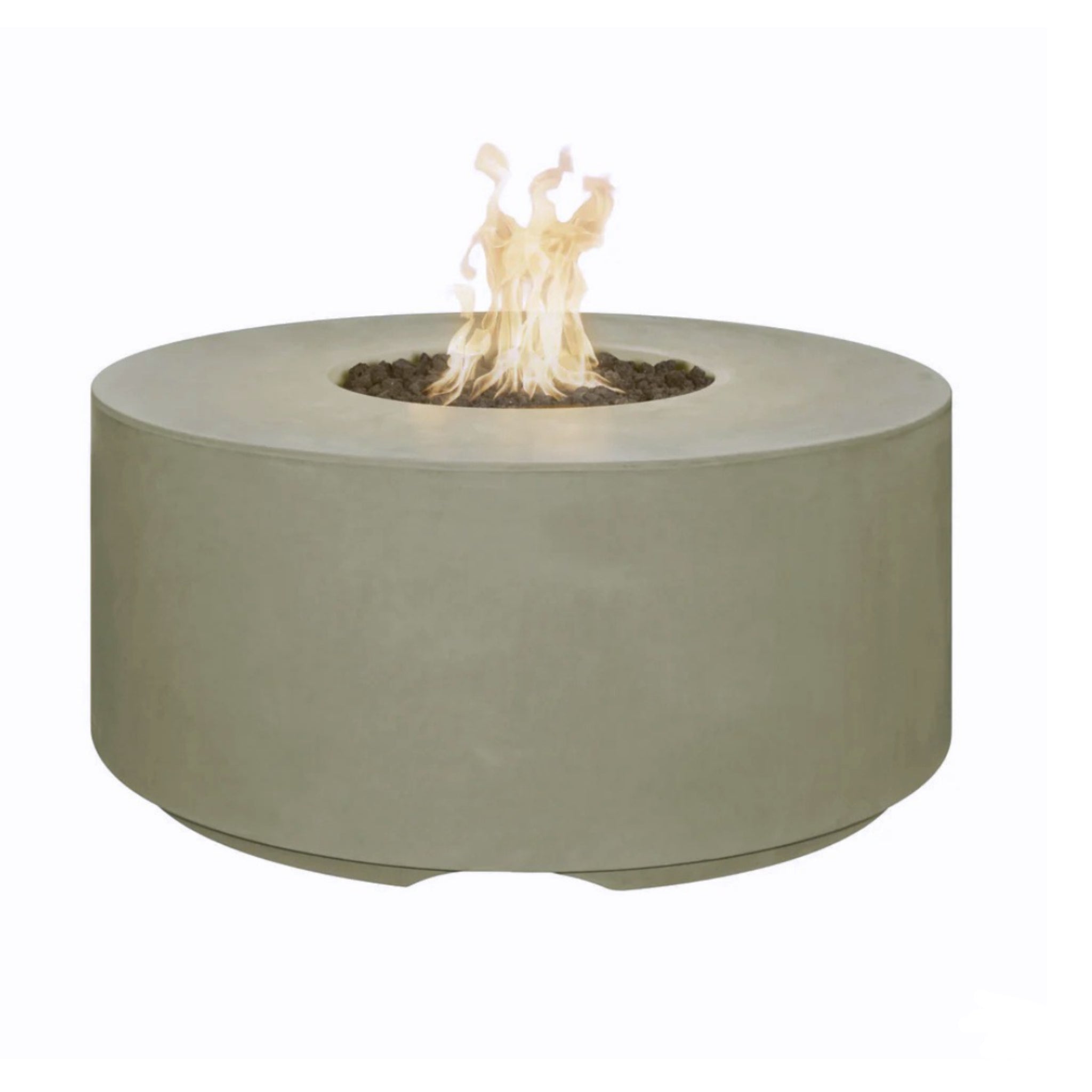 Florence Round Fire Pit, 46 inch, Ash finish