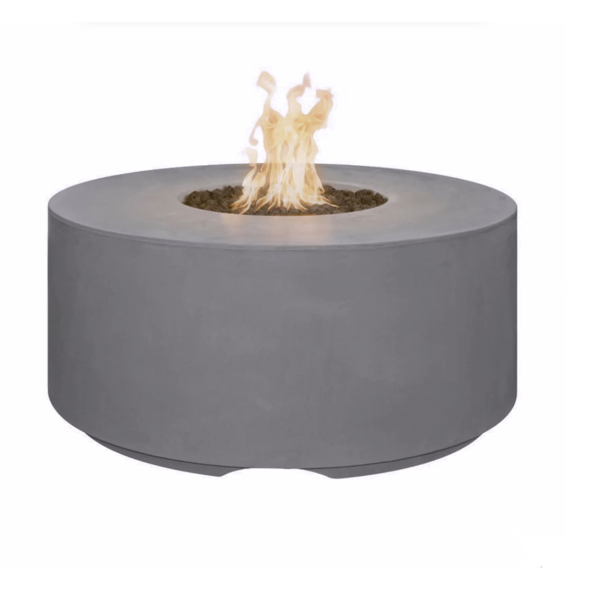 Florence Round Fire Pit, 46 inch, Natural Gray finish