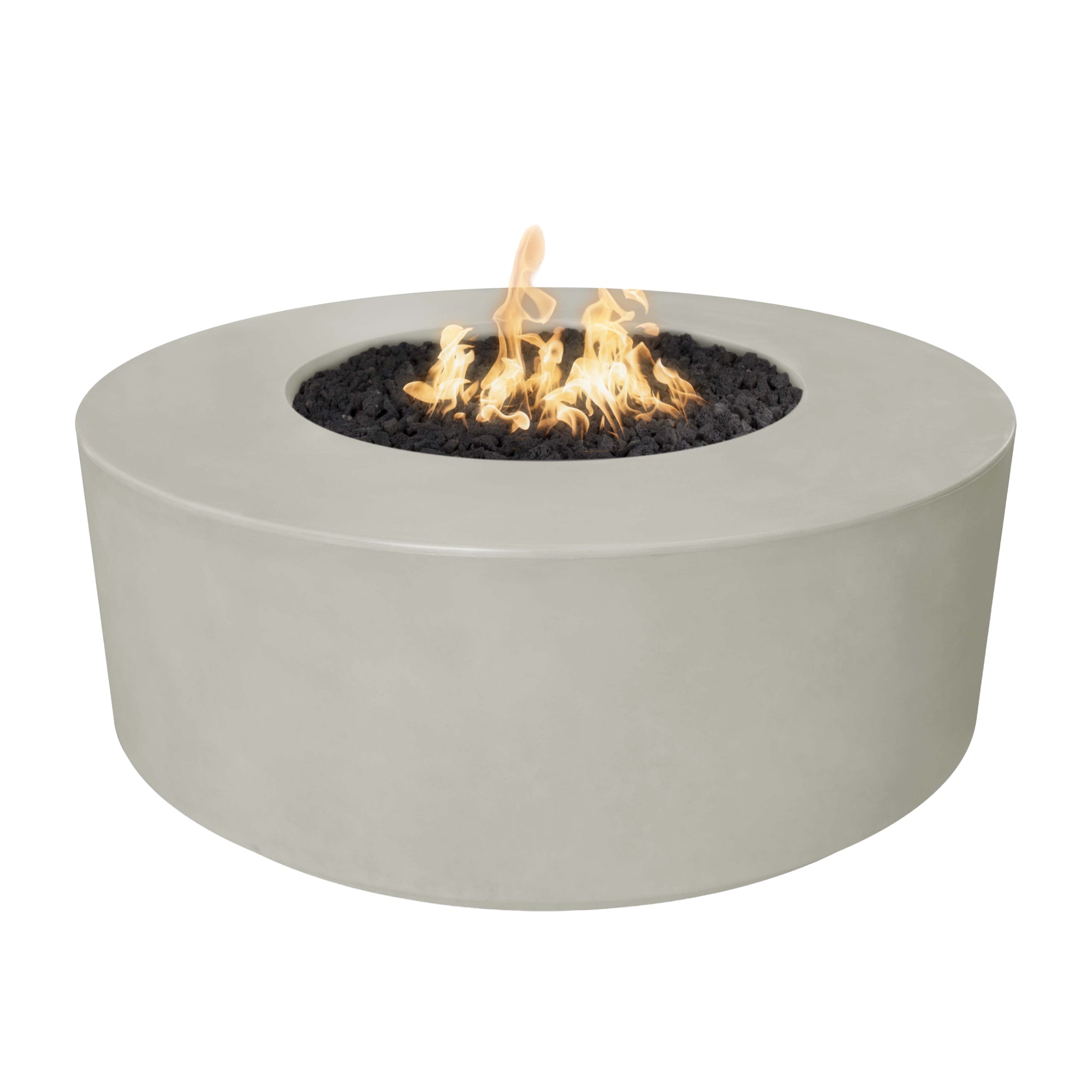 Florence Round Fire Pit, 54 inch, Ash finish