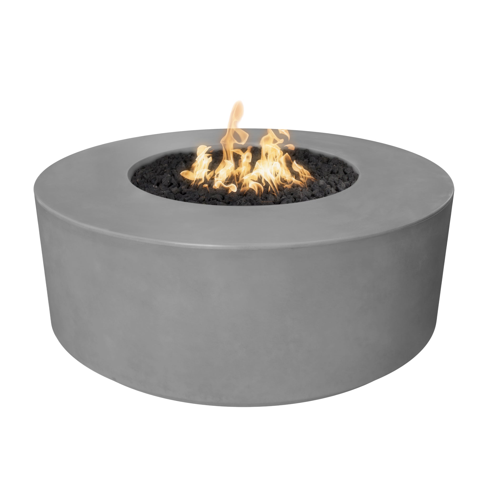 Florence Round Fire Pit, 54 inch, Natural Gray finish