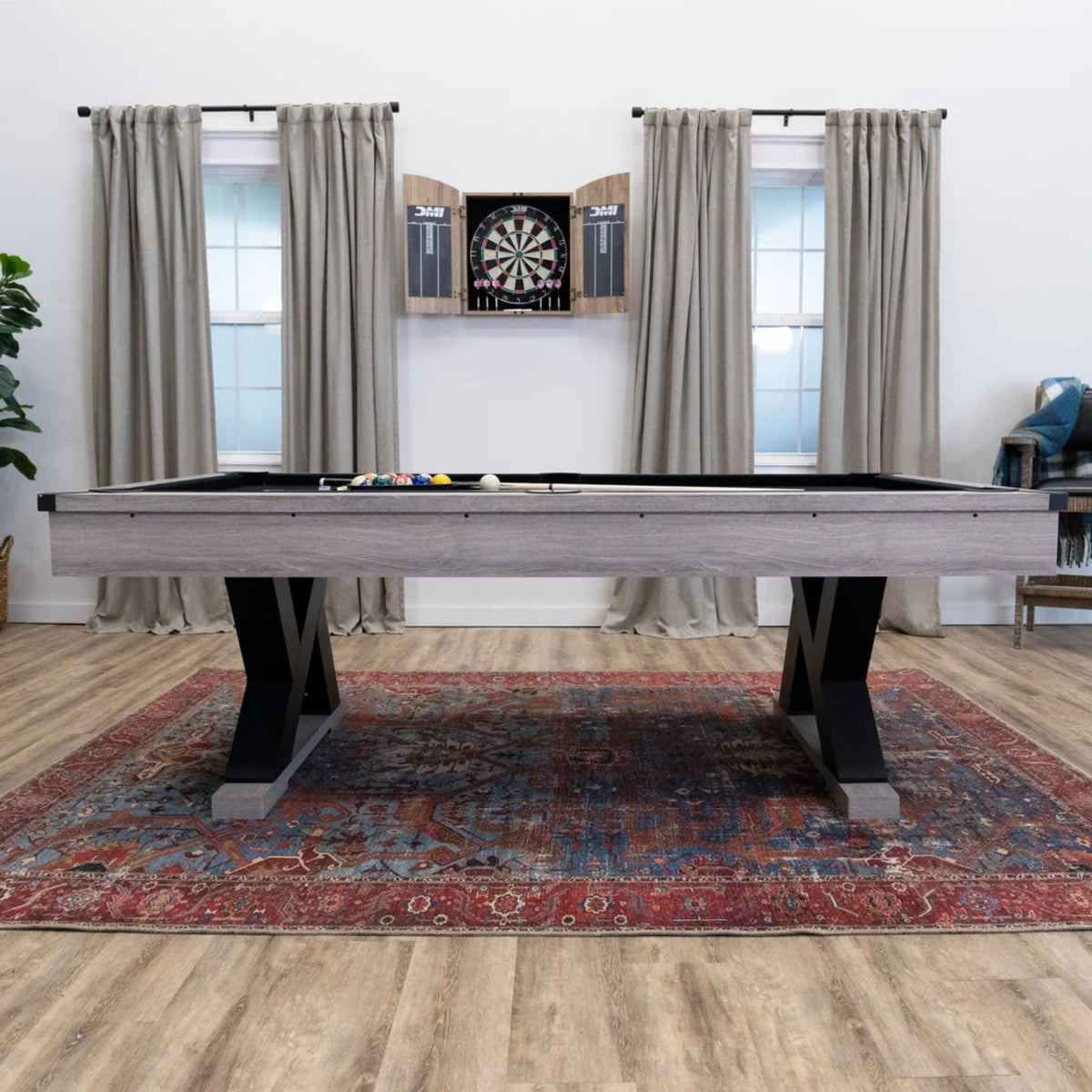 American Legend 90" Pool Table | 7.5" Billiards Table