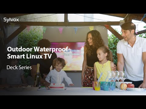 Sylvox Waterproof Outdoor TVs Deck Series, Durable Full-metal Construction