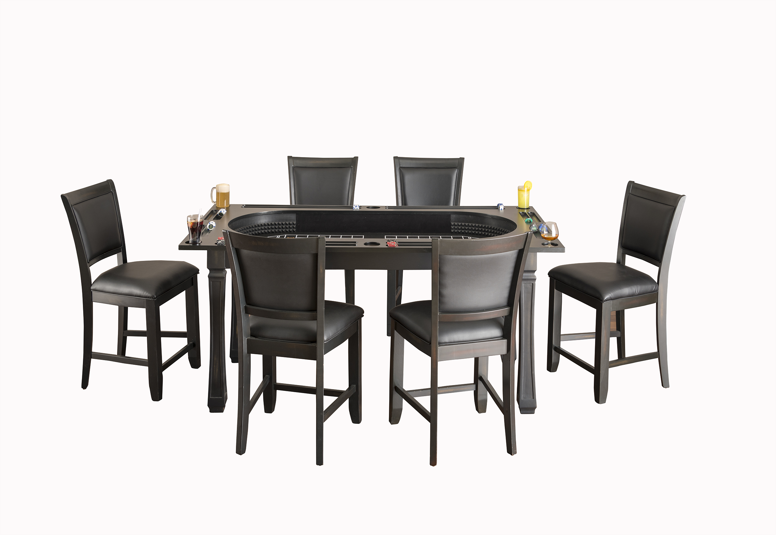 Burlington Poker, Craps & Game Table Set
