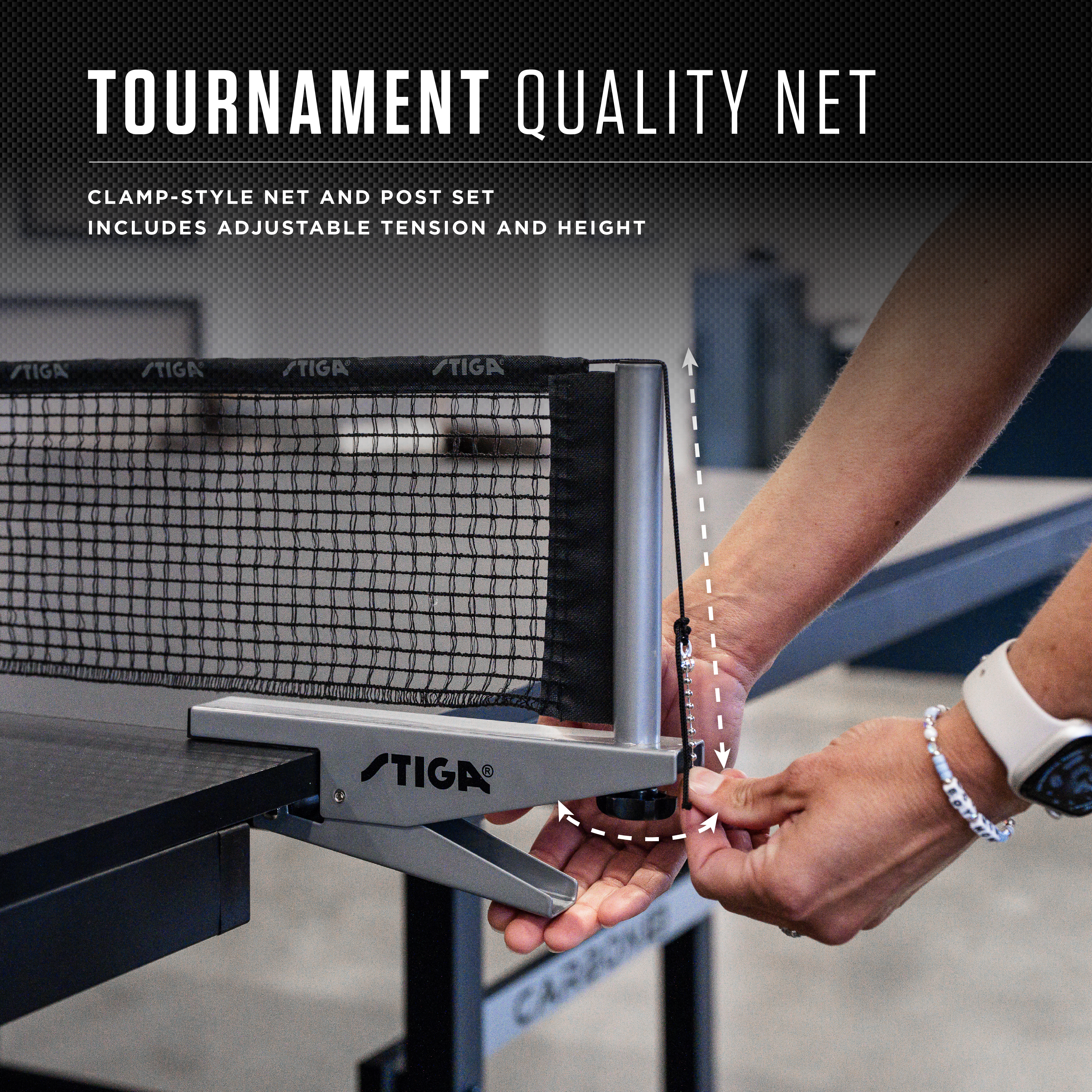 STIGA Carbon18 Indoor Table Tennis Table