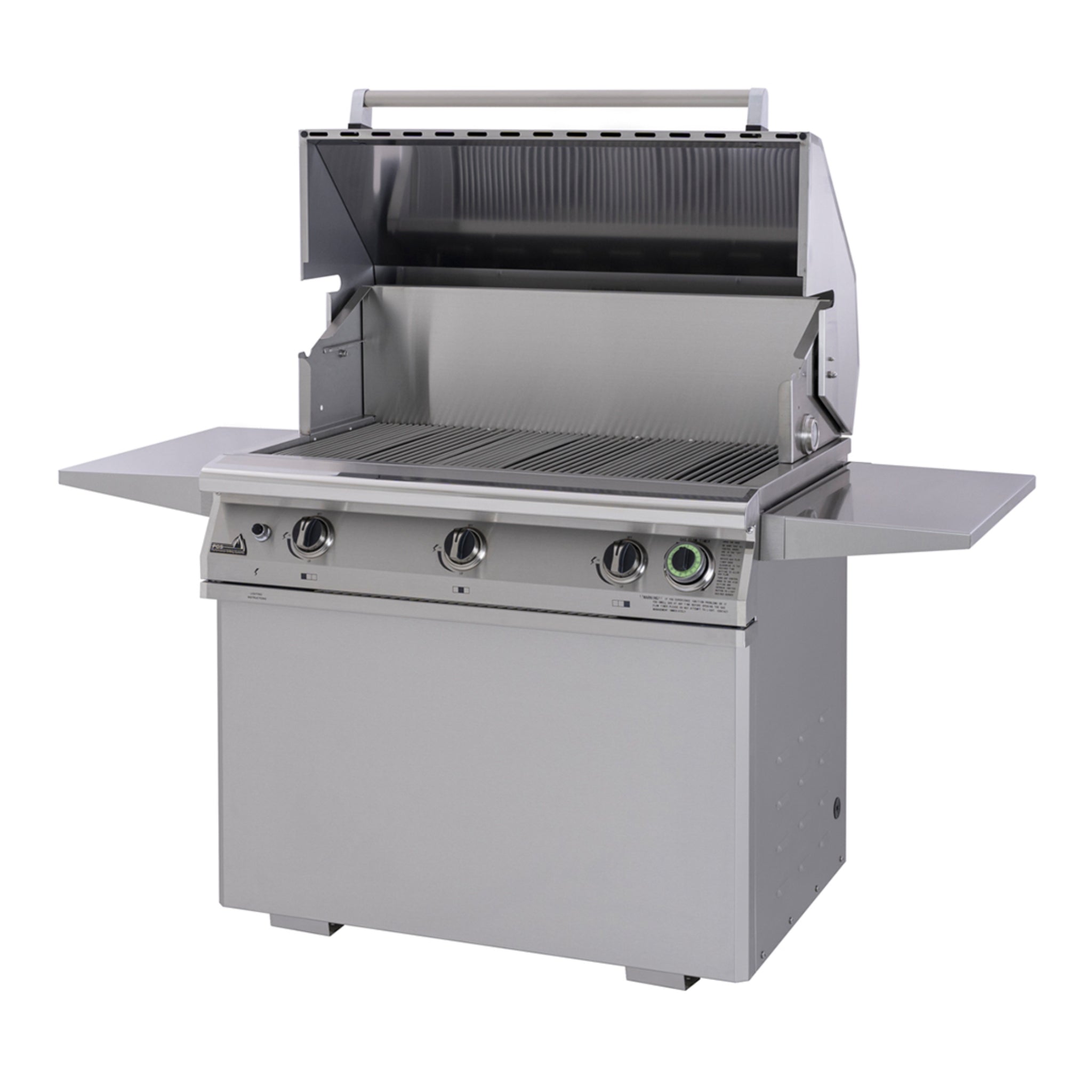 Pedestal Grill Cart for PGS Grills Pacifica 39" Grill with natural gas