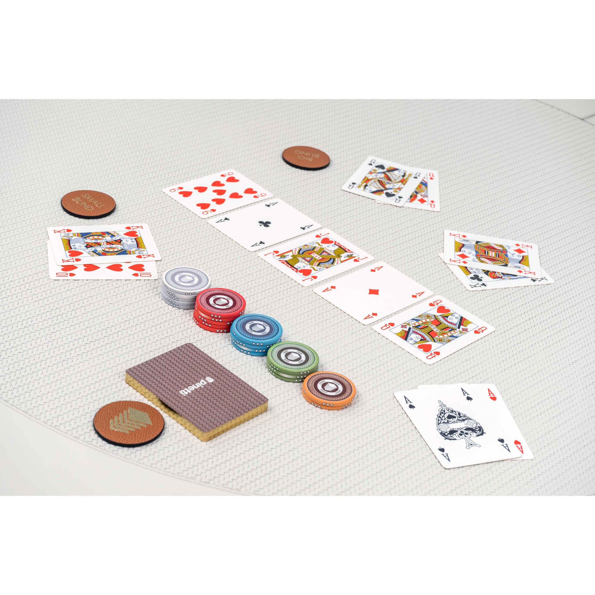 Poker Set in Italian Leather | Pinetti Collection