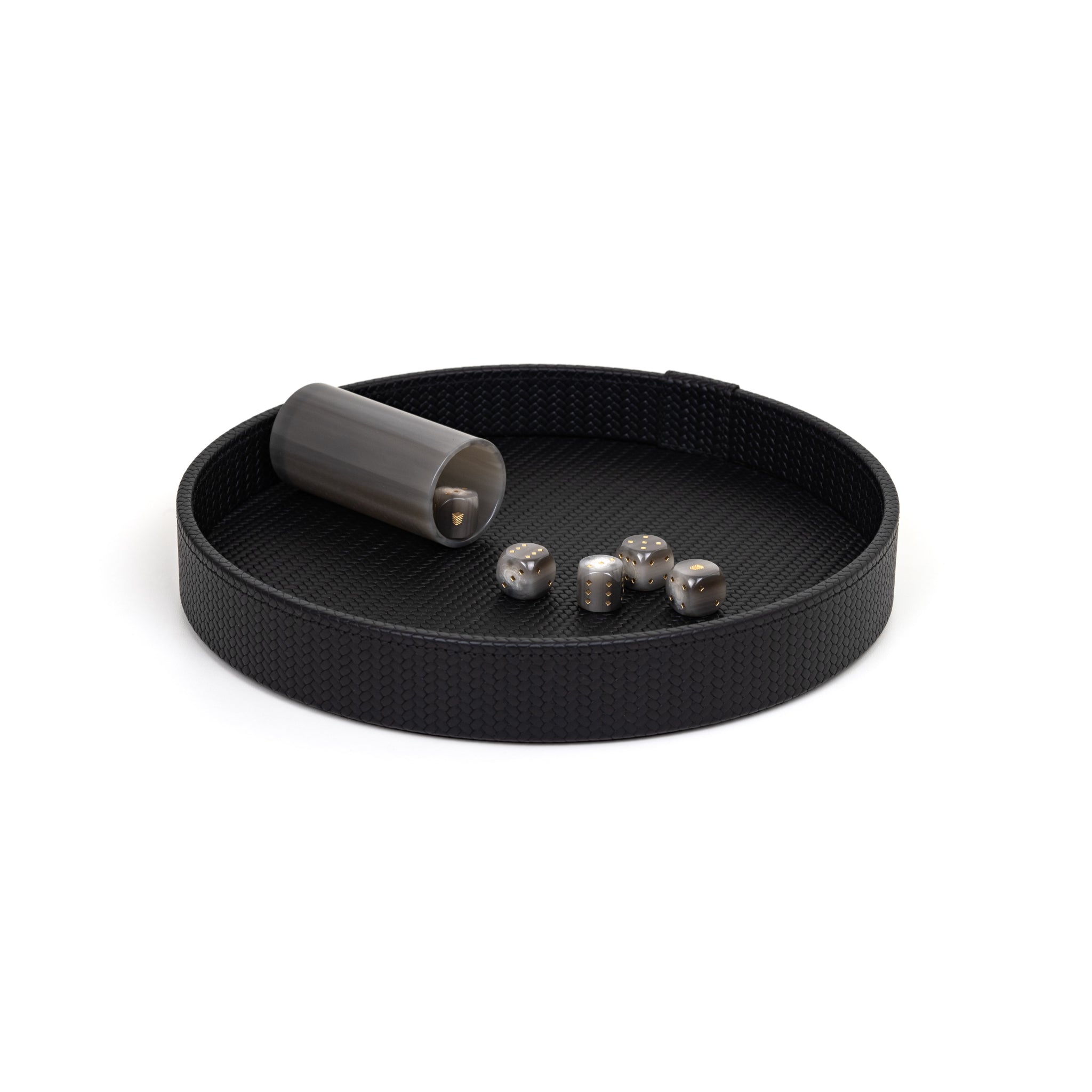 Dice Game Set in Italian Leather | Pinetti Collection