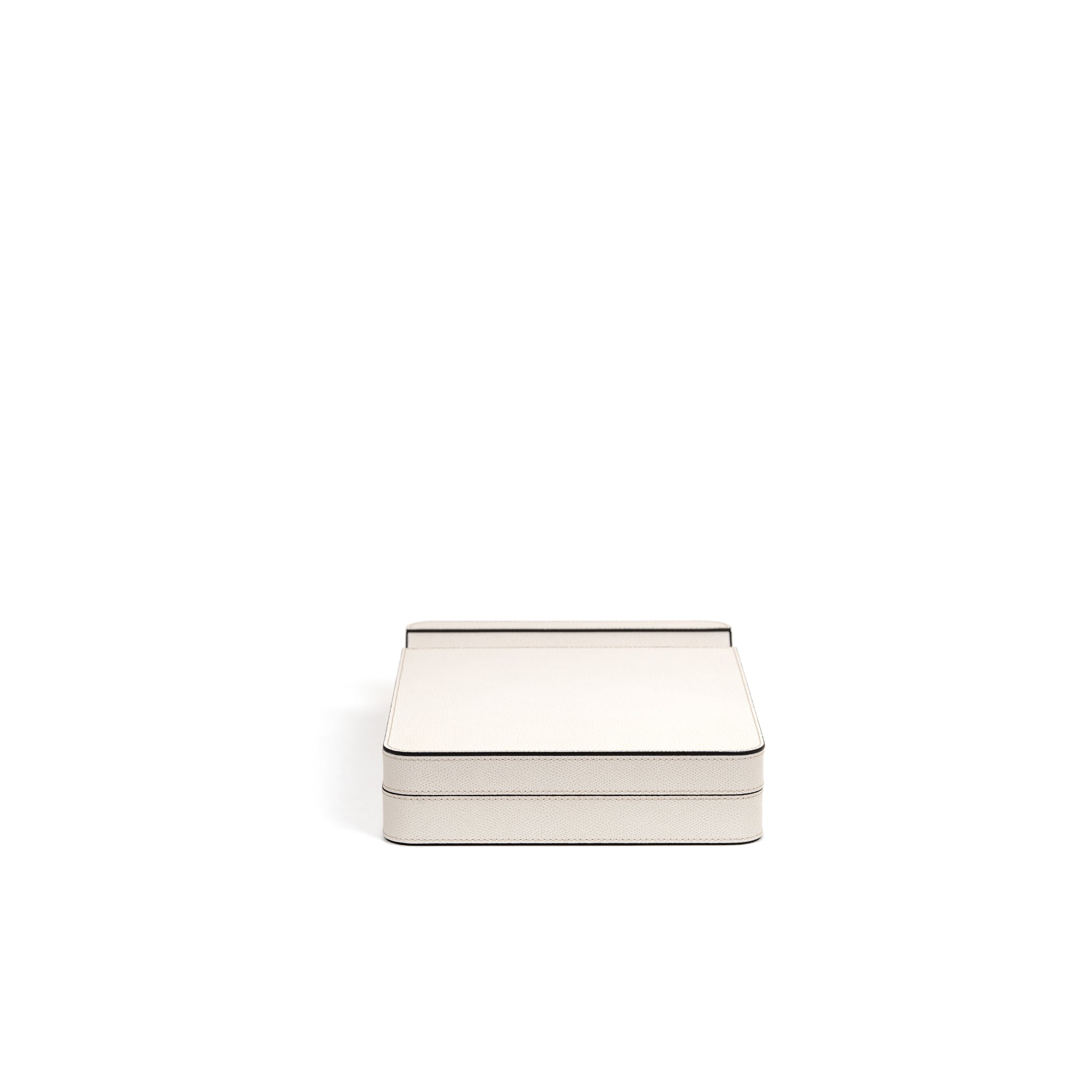 Battleship Set in Italian Leather, Walnut Wood & Brass | Pinetti Collection