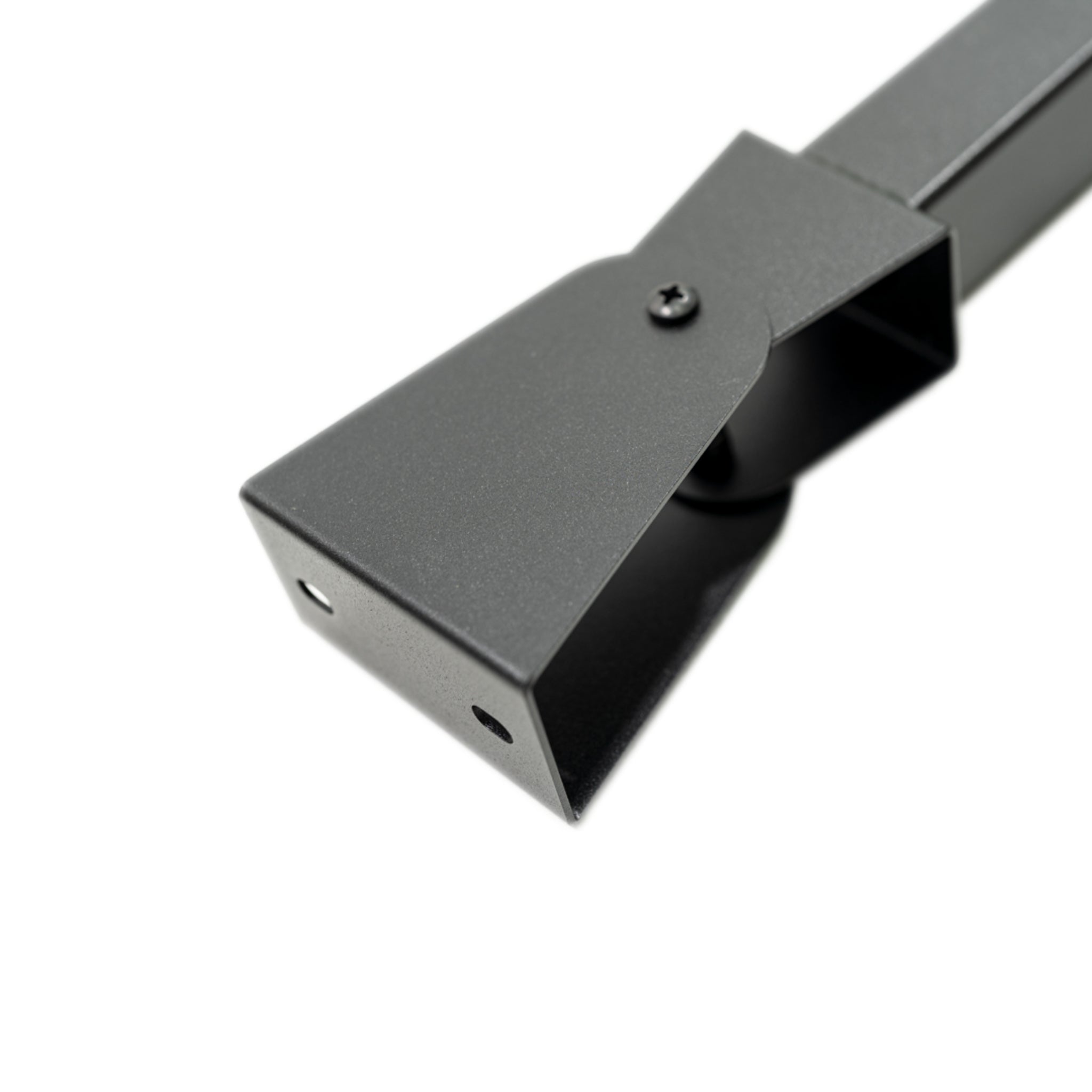 Infratech heater mount for vaulted ceiling installation