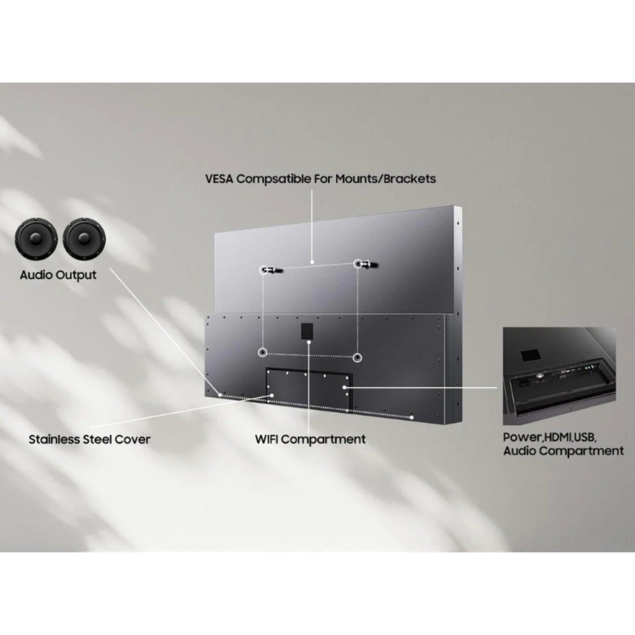 55" Outdoor Waterproof Google TV - Pool Pro 2.0 | Full Sun Collection