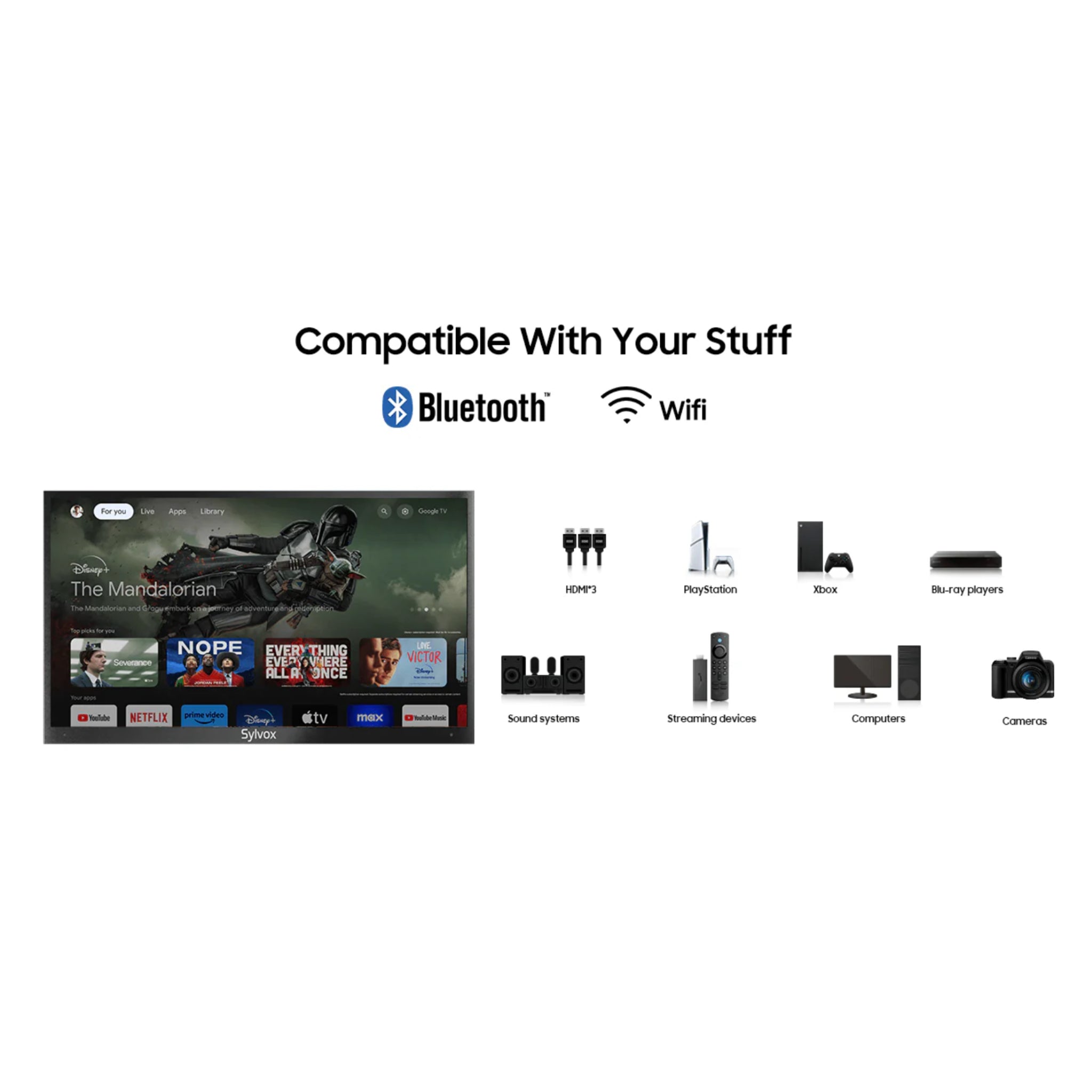 55" Outdoor Waterproof Google TV - Pool Pro 2.0 | Full Sun Collection