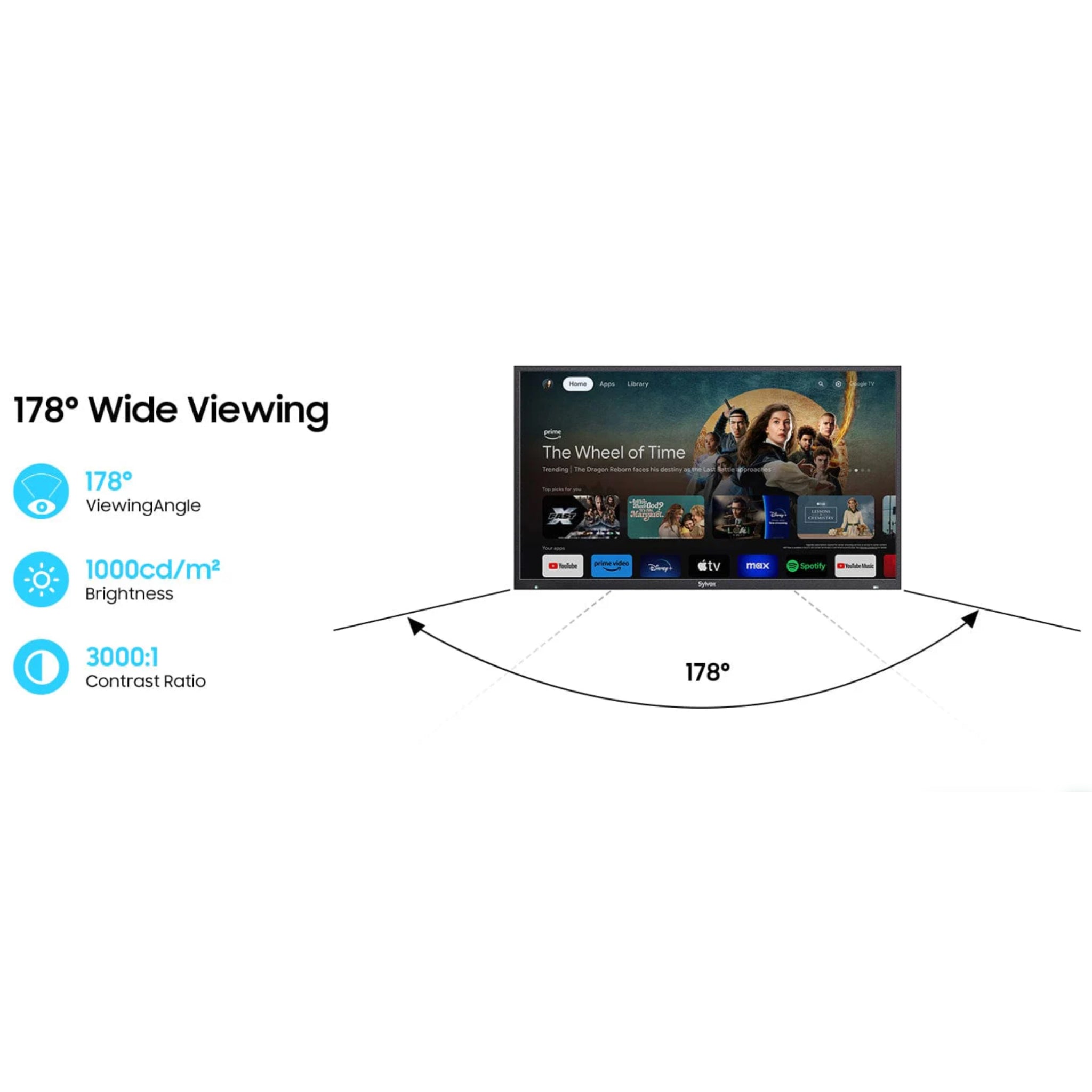 65" Outdoor Waterproof Google TV - Deck Pro 2.0 | Partial Sun Collection