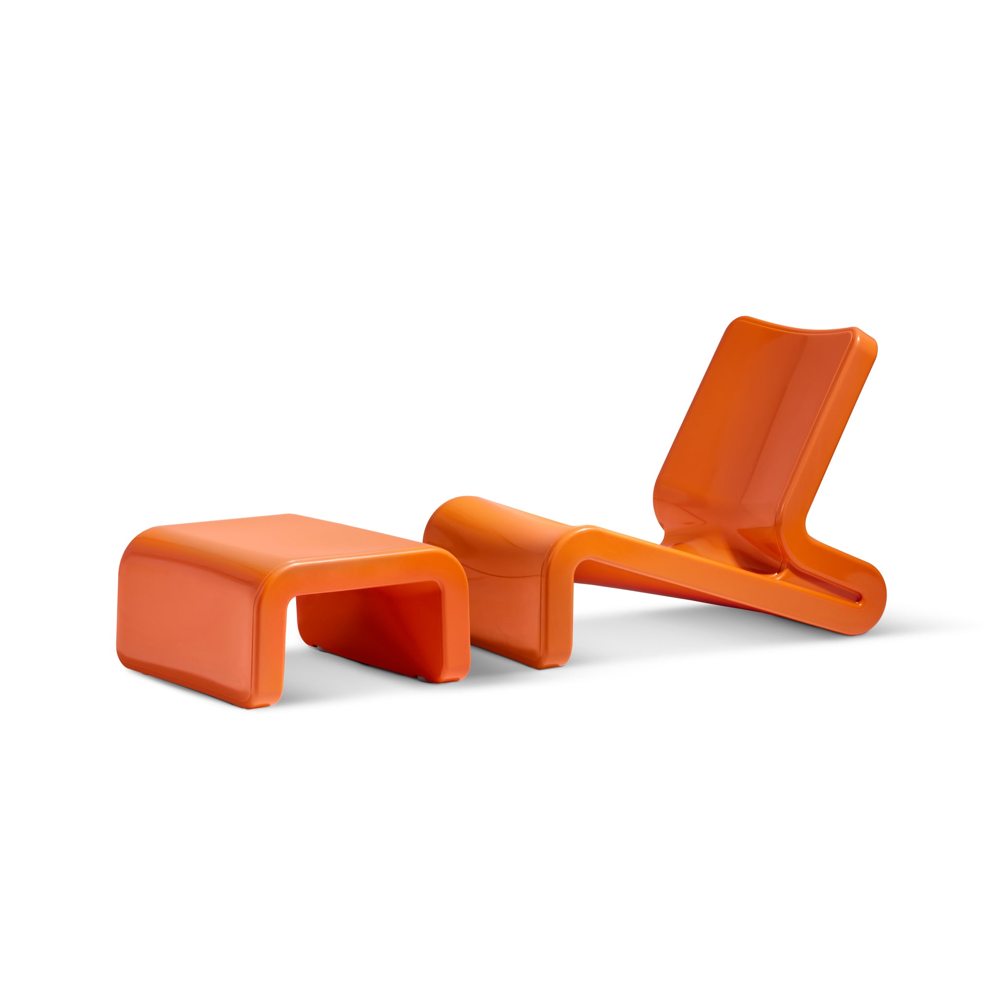 Line Ottoman | Baja Shelf Pool Ottoman