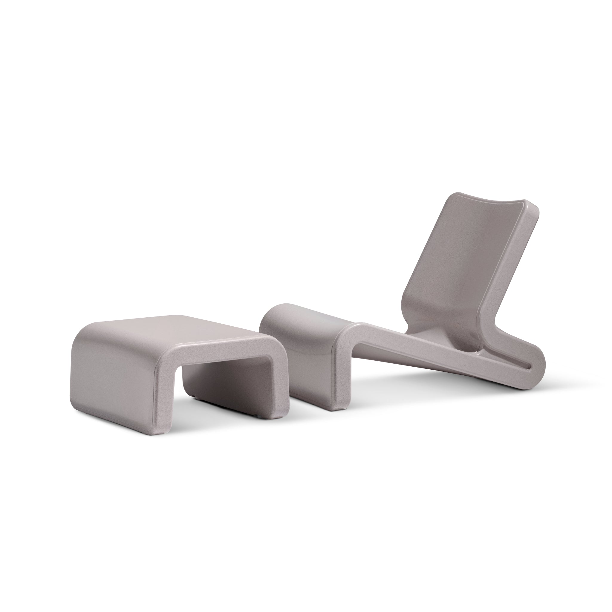 Line Ottoman | Baja Shelf Pool Ottoman