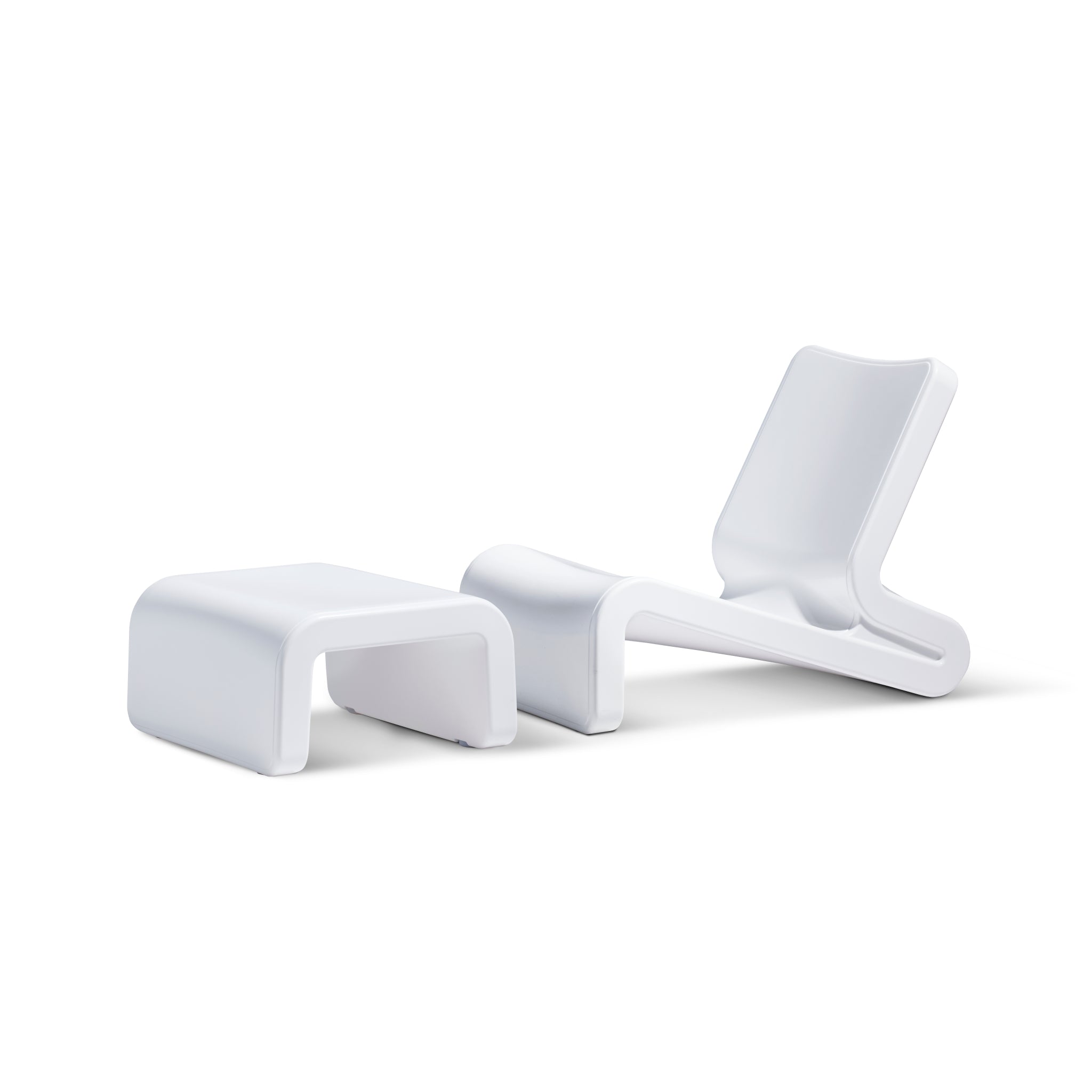 Line Ottoman | Baja Shelf Pool Ottoman