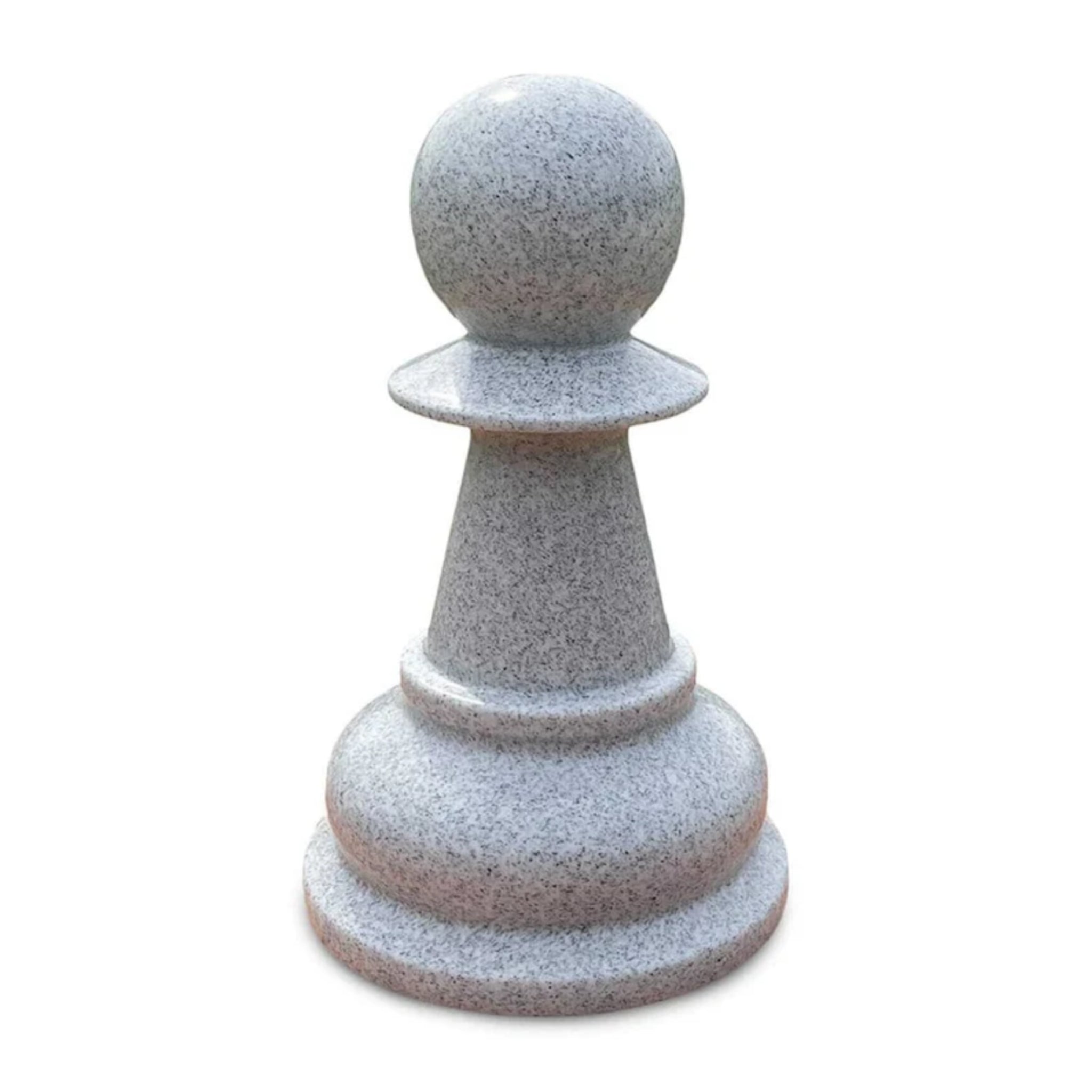 38" Perfect Giant Chess Set | Light And Dark Gray -  Giant Chess Set -  MegaChess 