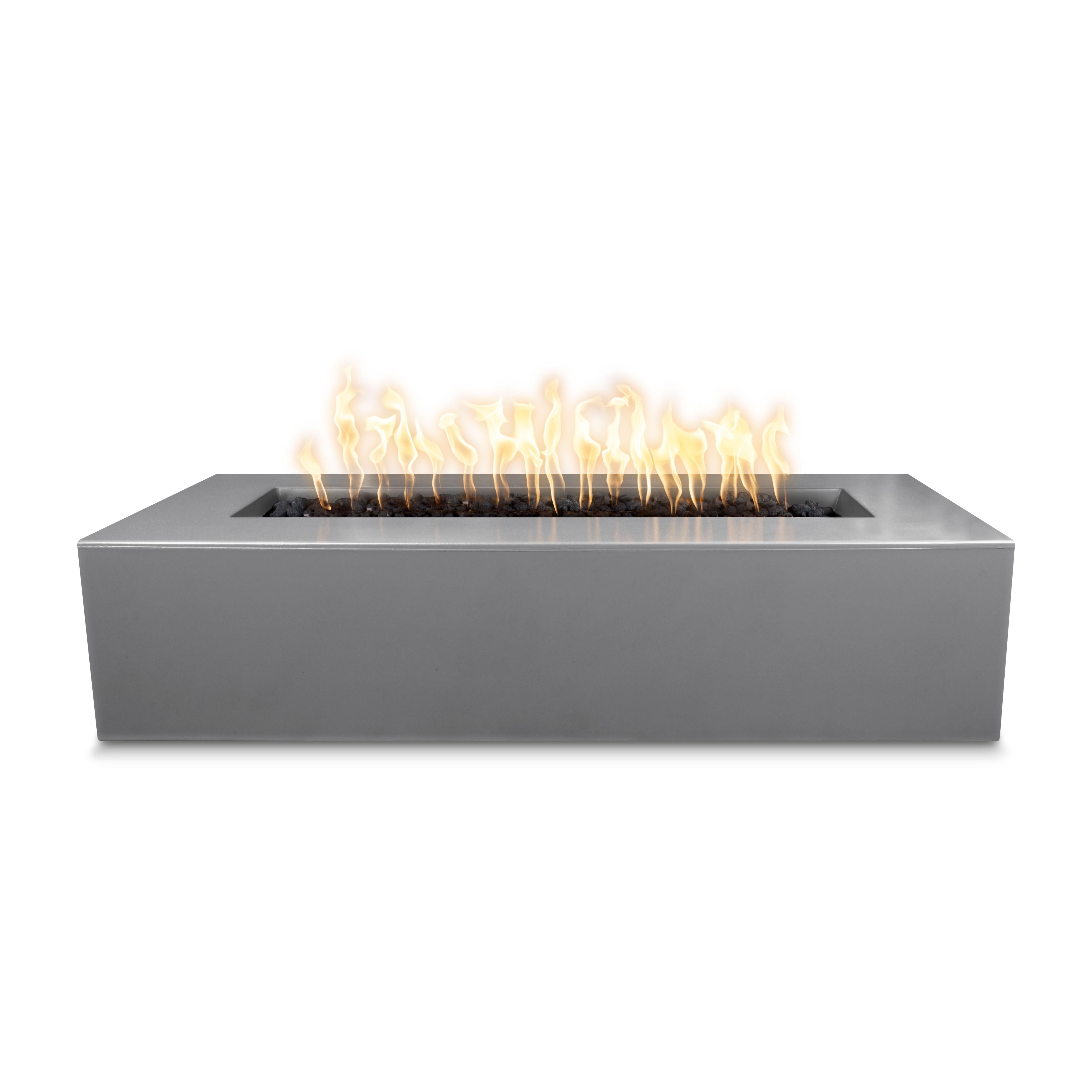 Regal Rectangular Fire Pit, Natural Gray finish