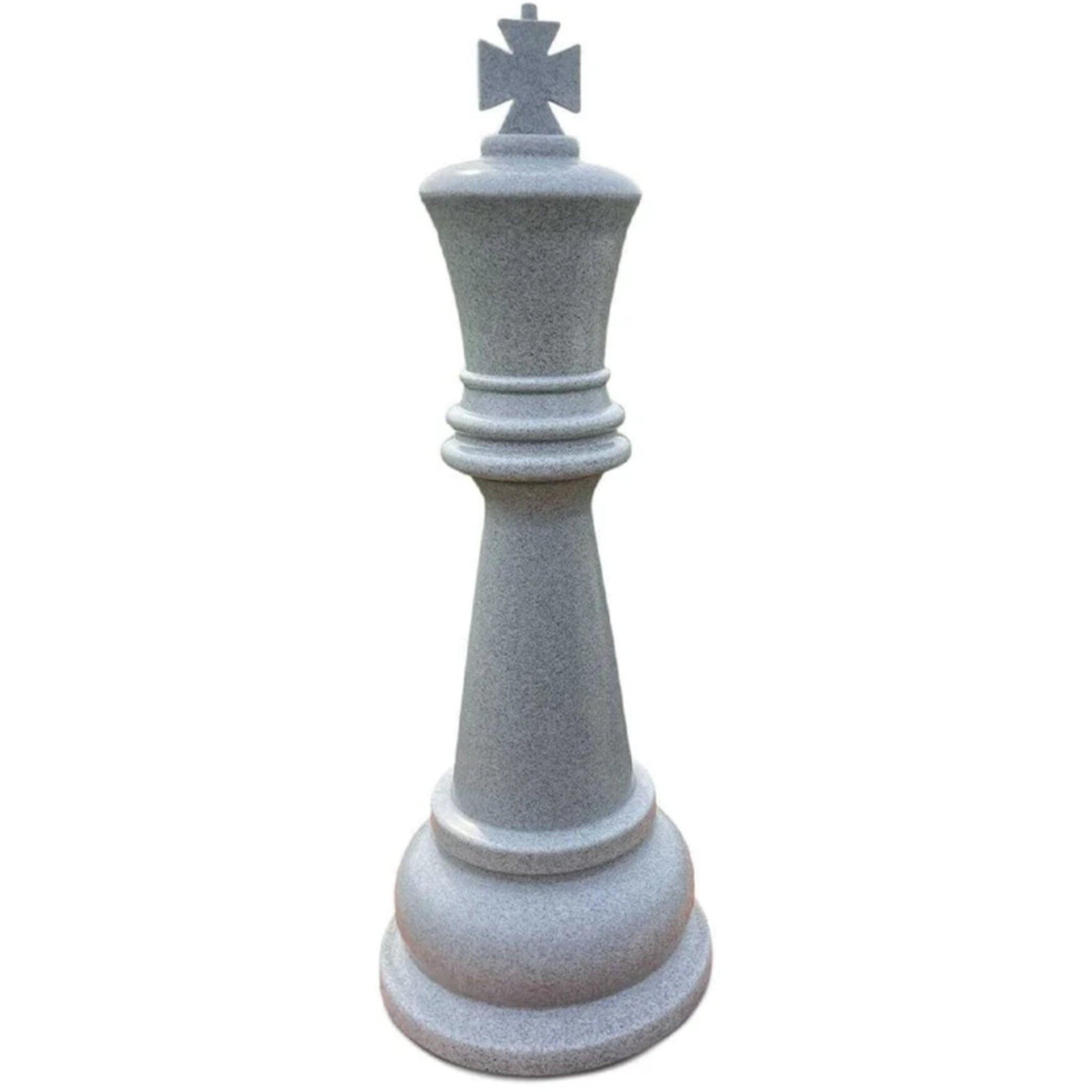 48" Perfect Giant Chess Set | Light And Dark Gray -  Giant Chess Set -  MegaChess 