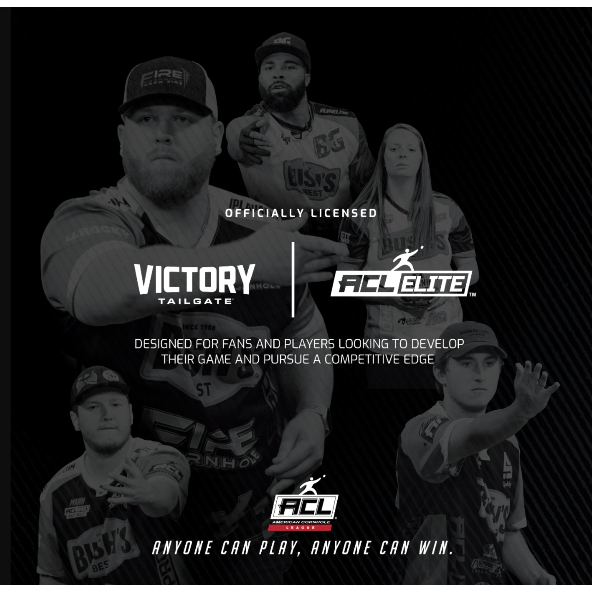 ACL® ELITE 2x4 Cornhole Boards -  Cornhole Game -  American Cornhole League 