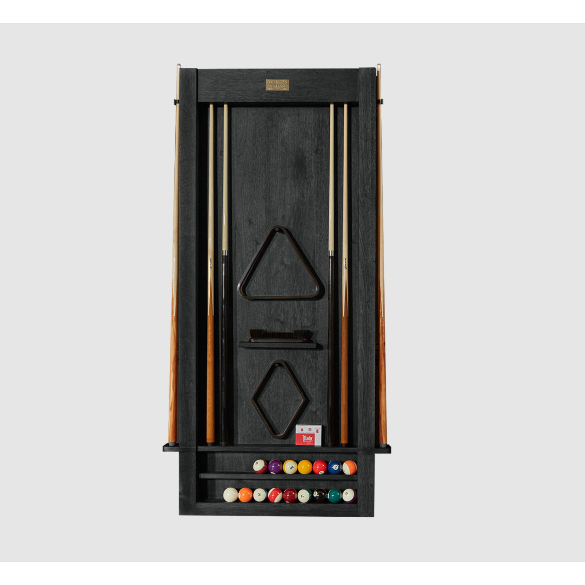 Alta Wall Mounted Cue Rack | Alta Collection -  Pool Table Accessories -  American Heritage Billiards 