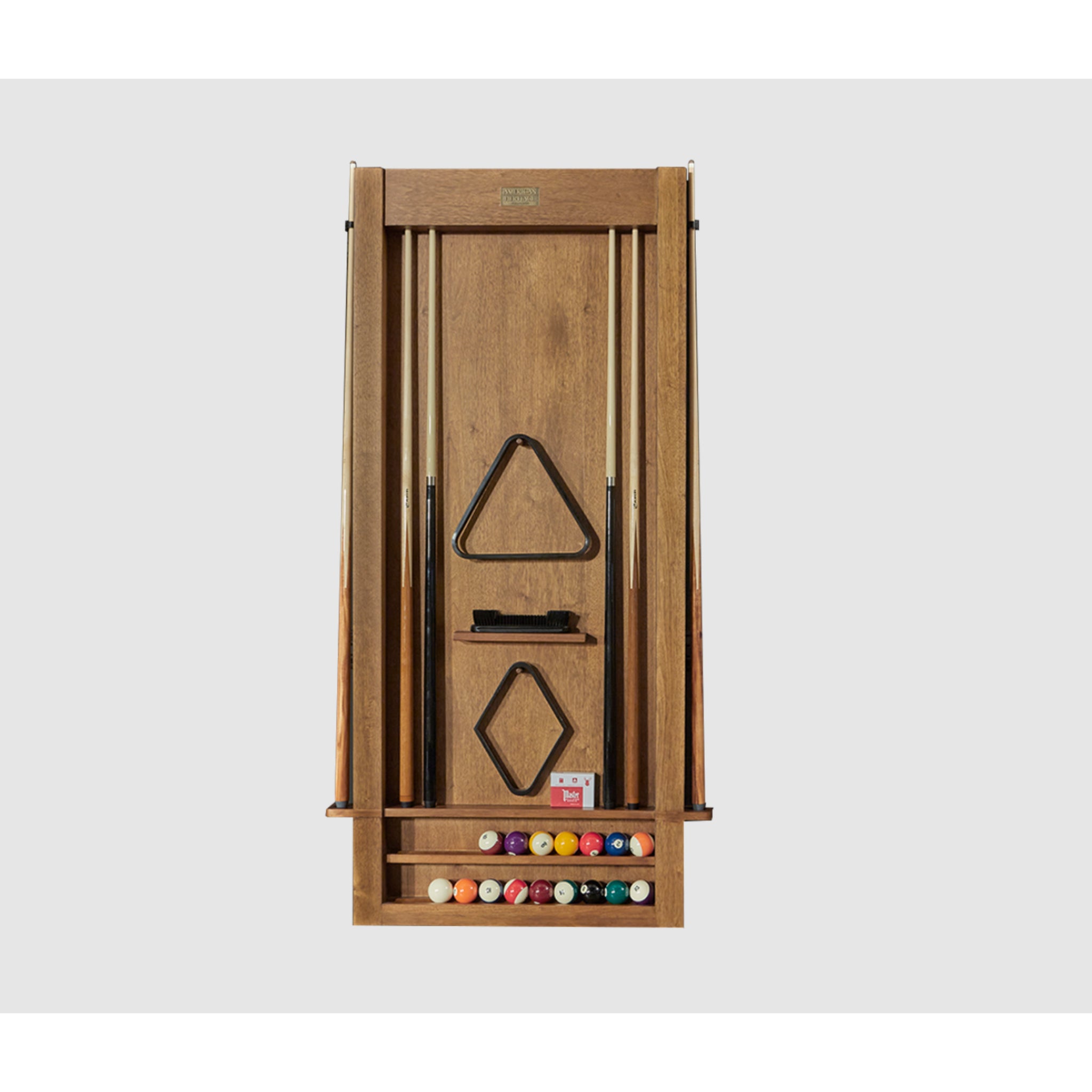 Alta Wall Mounted Cue Rack | Alta Collection -  Pool Table Accessories -  American Heritage Billiards 