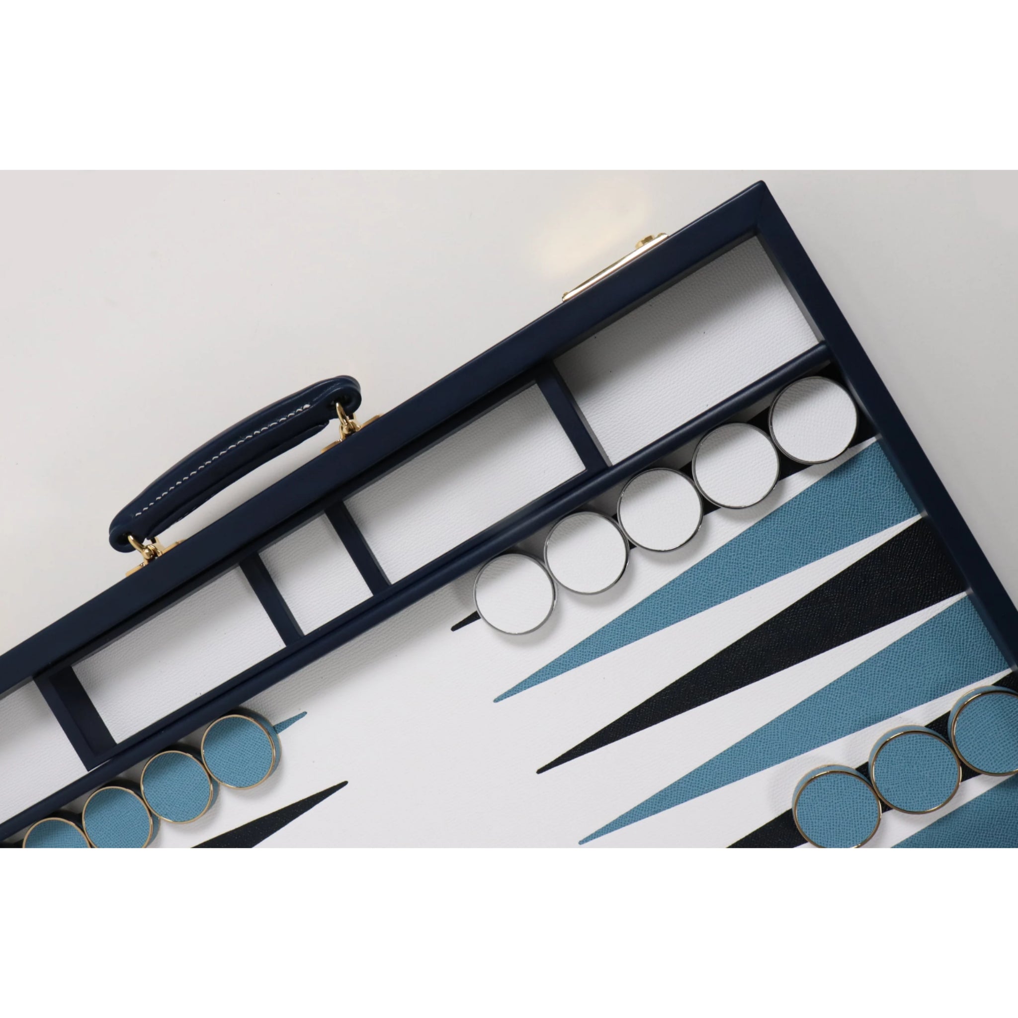 Backgammon in Bridle Hide | Parker Collection -  Backgammon -  Geoffrey Parker 