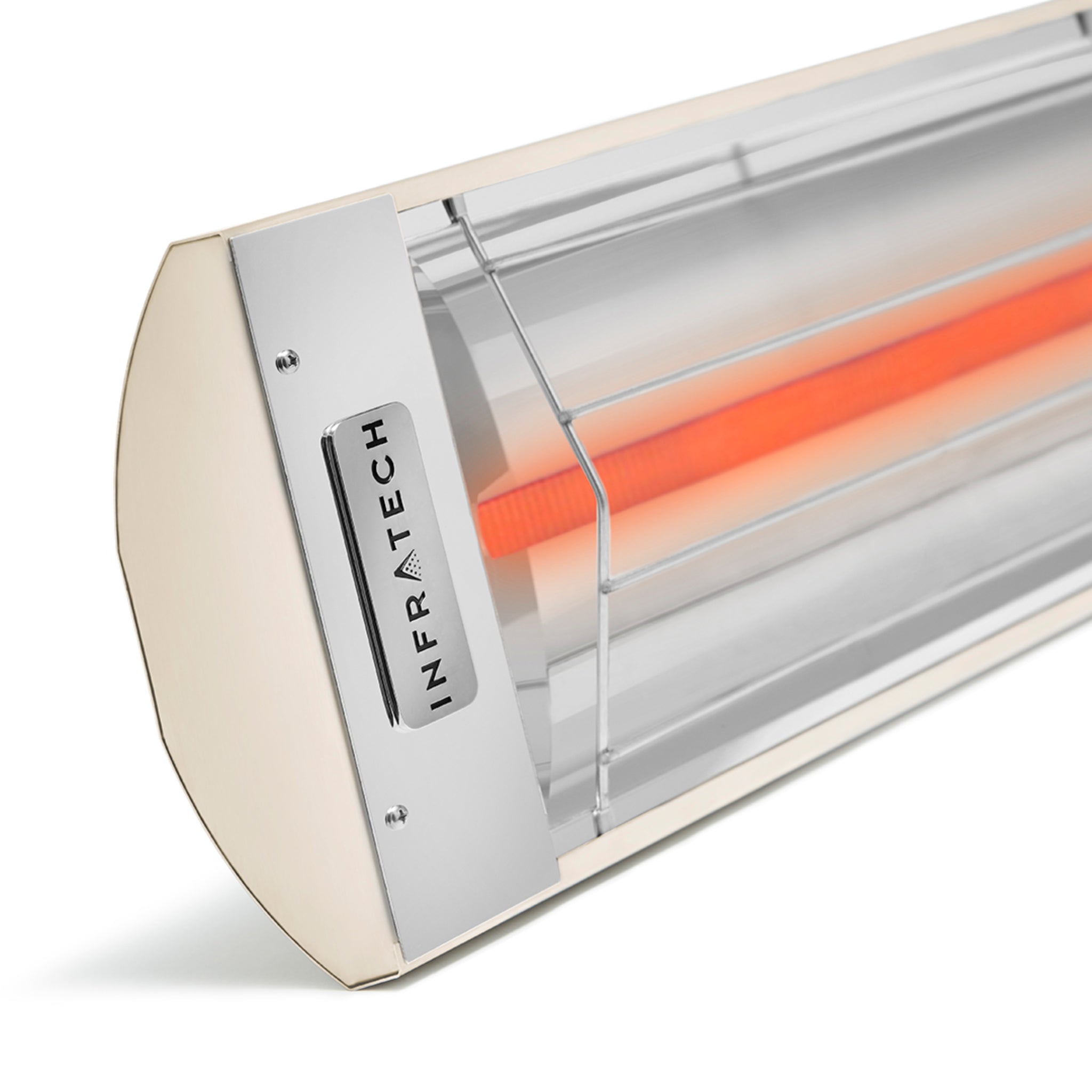Infratech C15 and C20 and C26 C Series heater in almond finish wall mounted