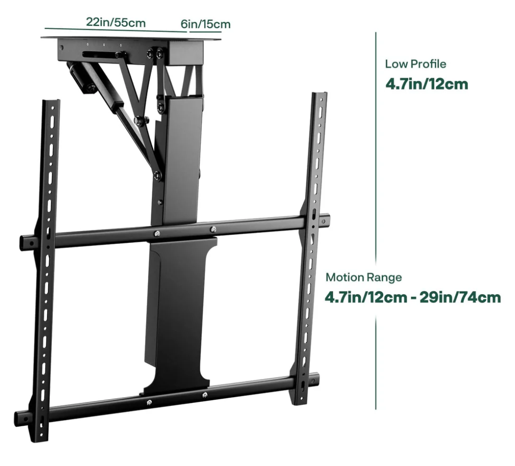 Outdoor TV Motorized Ceiling Mount