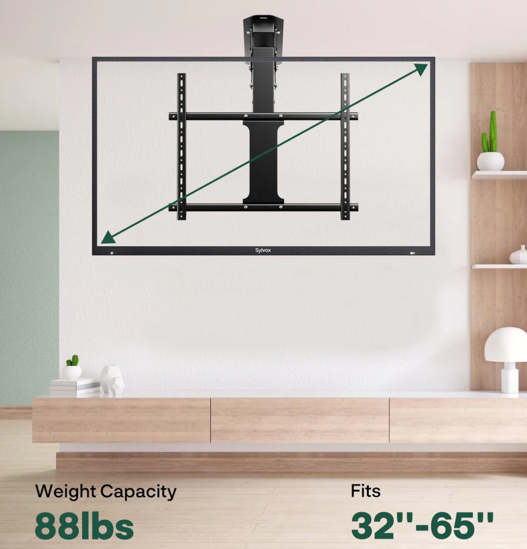 Outdoor TV Motorized Ceiling Mount