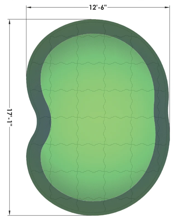 "The Carolina" Outdoor Putting Green Kit - Ultra Base Players Series