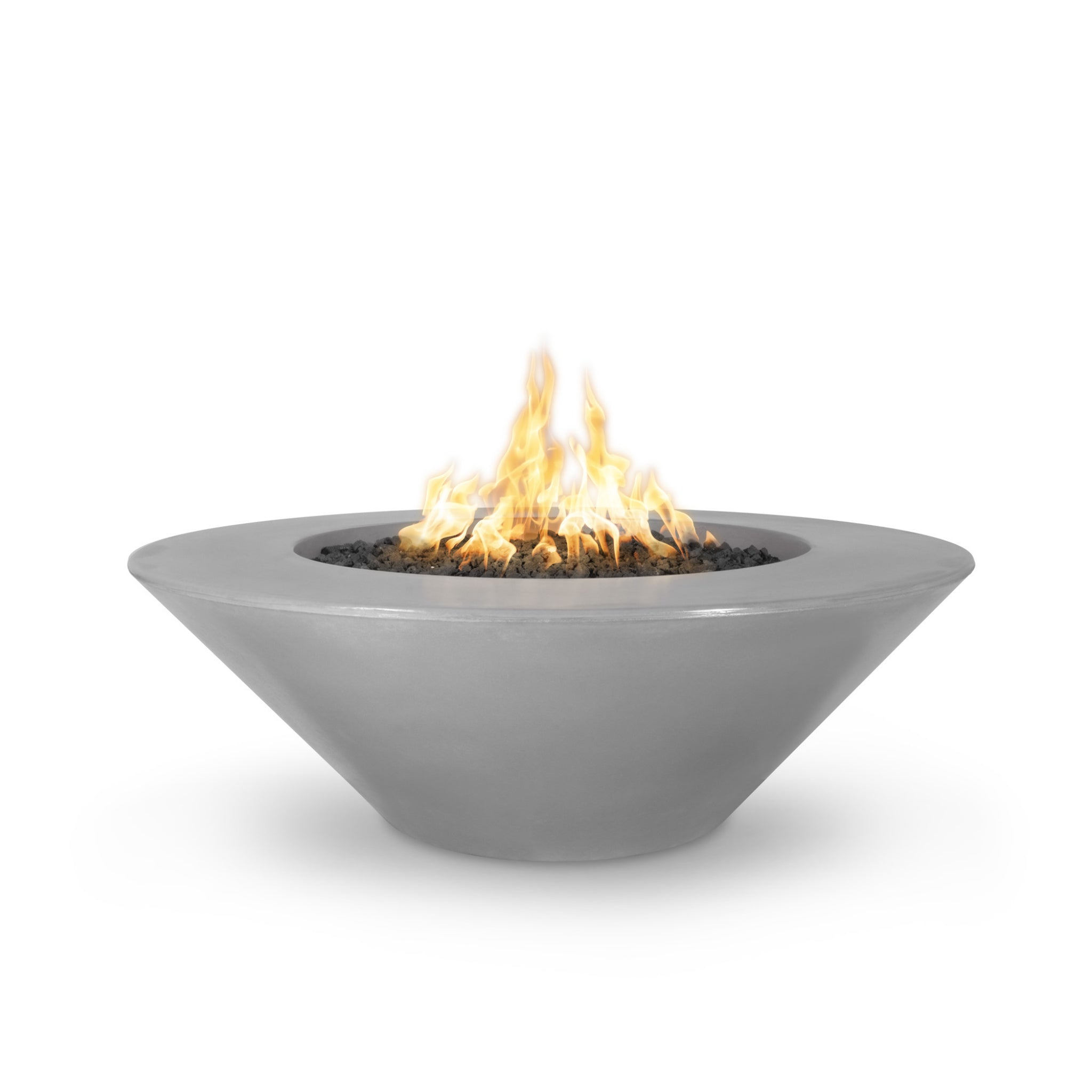 Cazo Round Fire Pit, Natural Gray finish