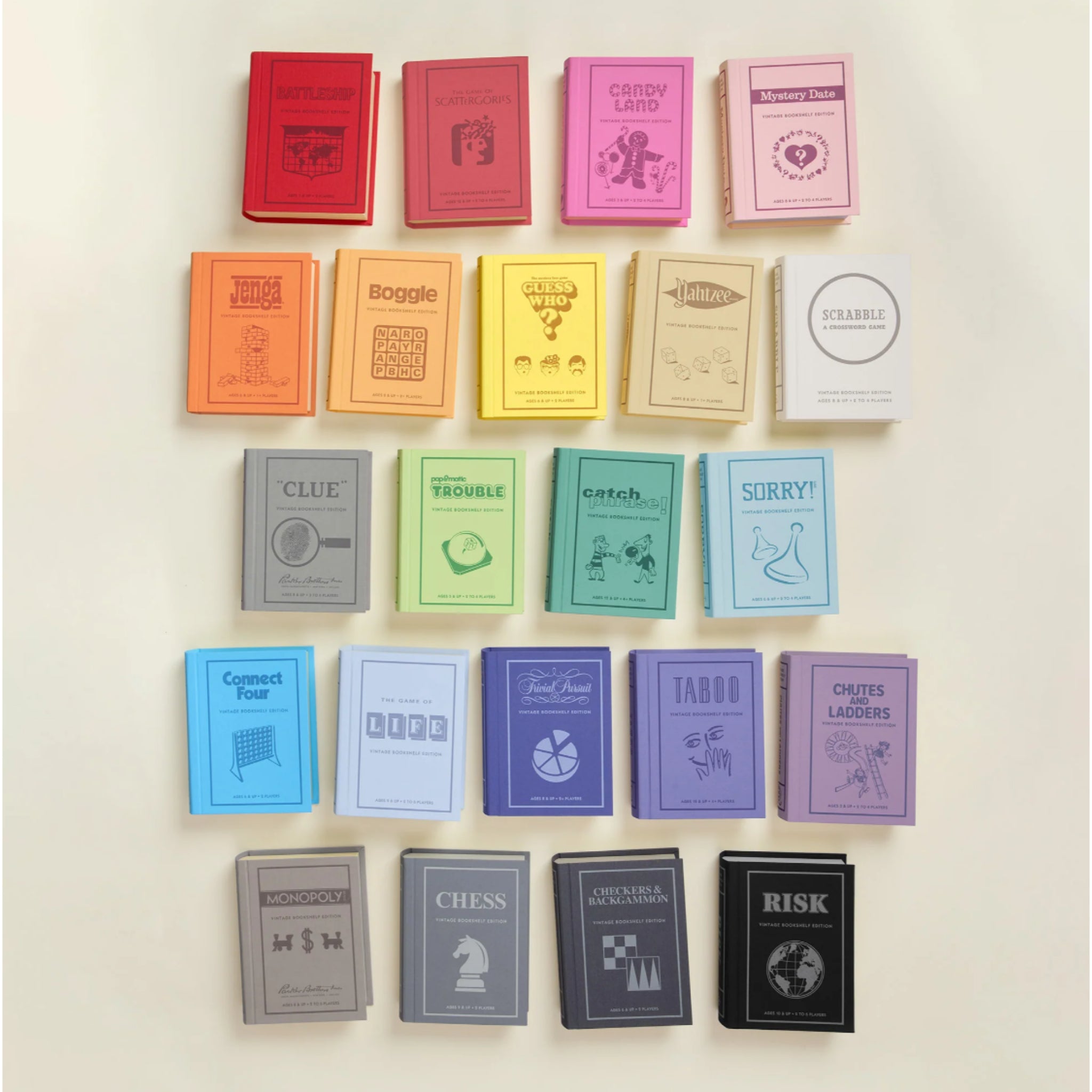 Vintage Bookshelf Games Collection II