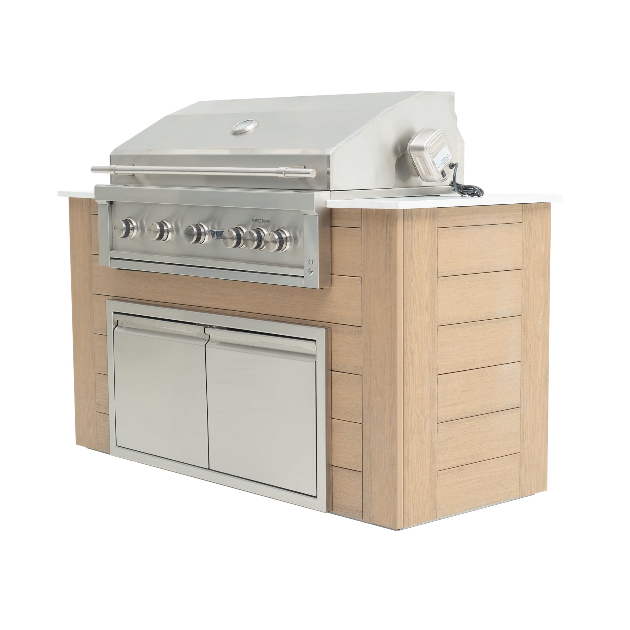 72" Outdoor Kitchen Island with Grill | Pacific Collection