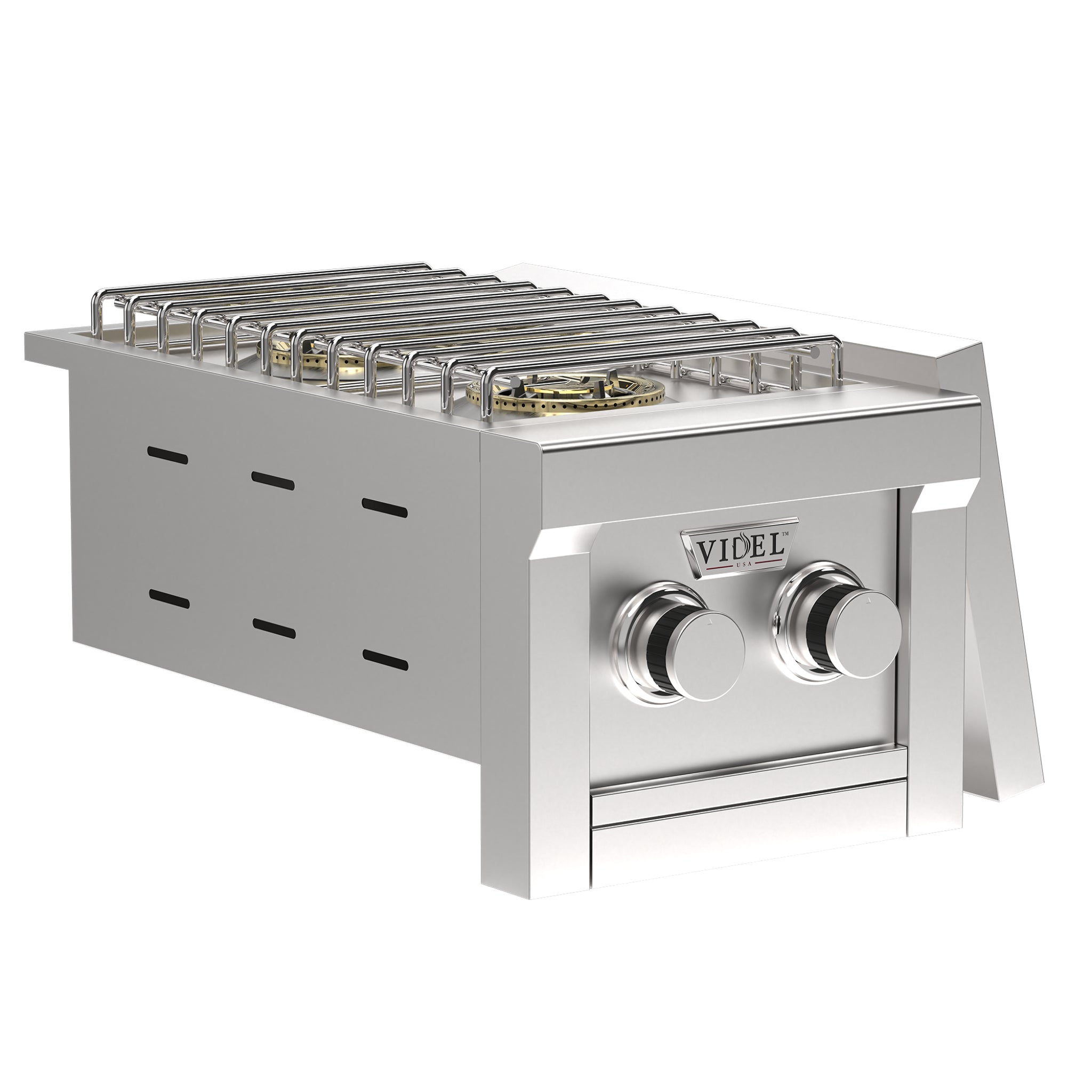 Outdoor Kitchen with Grill - 72" Luxury BBQ Island (Signature Collection II)