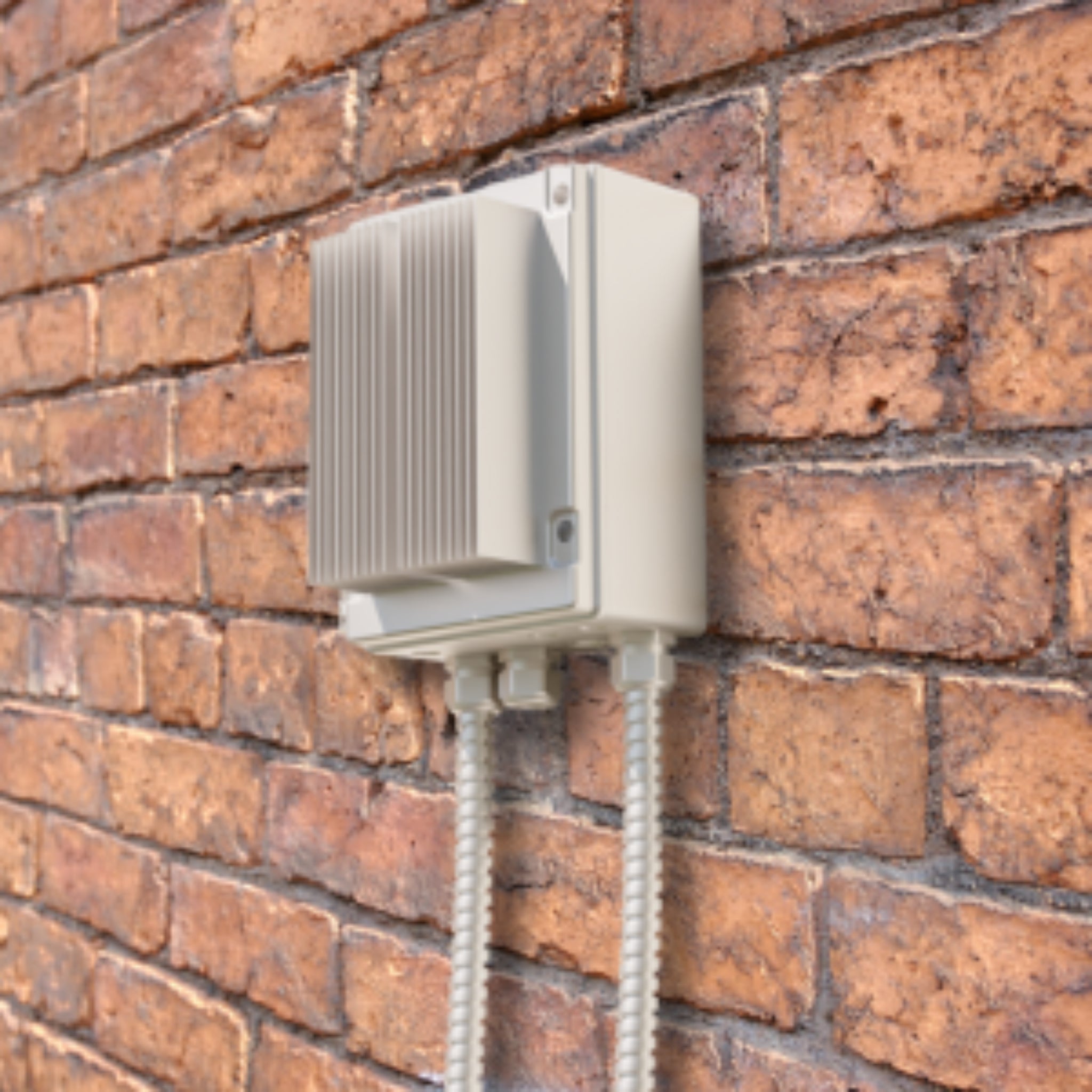 Smart dimmer control system for Bromic electric patio heaters installed on wall
