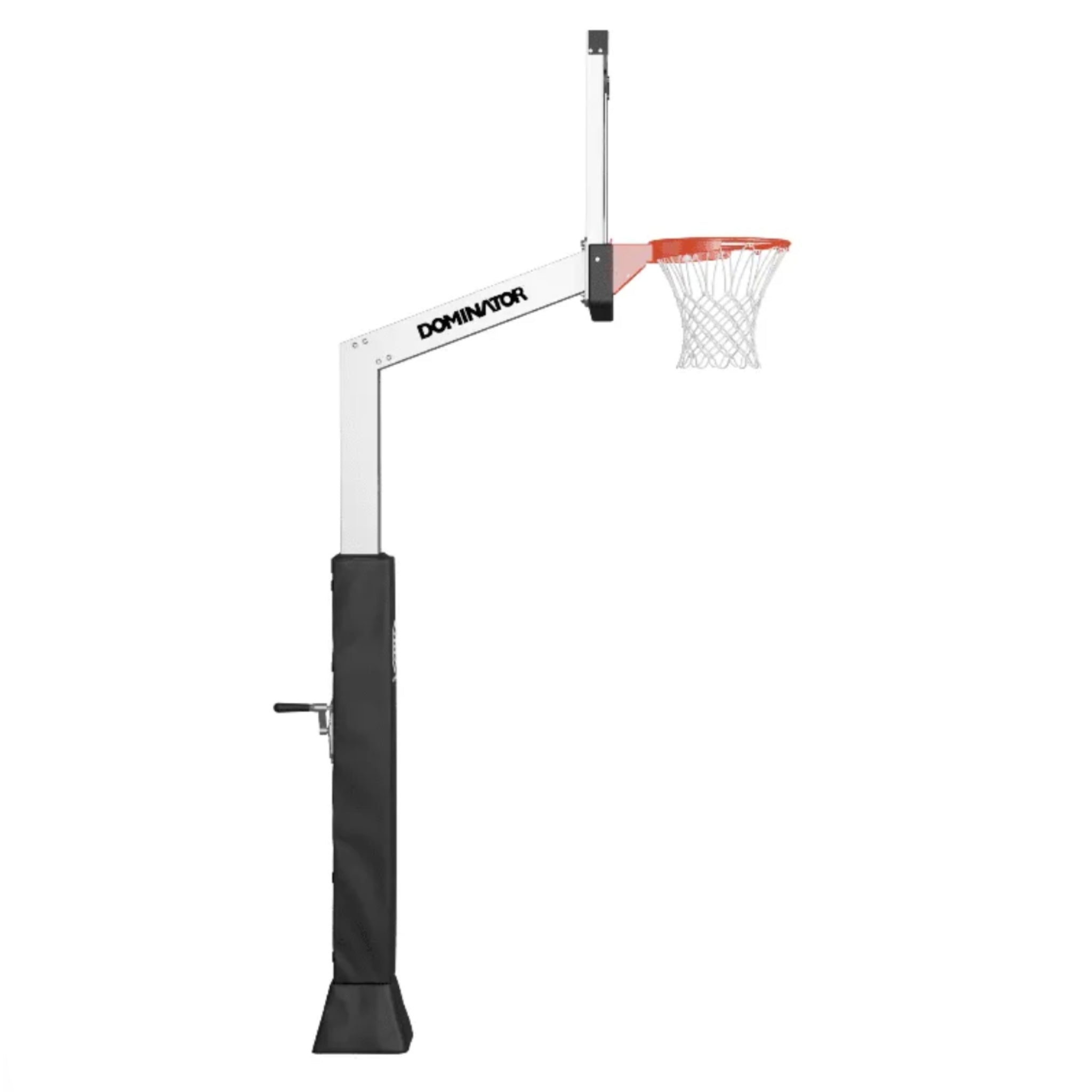 Dominator 54" Adjustable Basketball Hoop with Glass Backboard