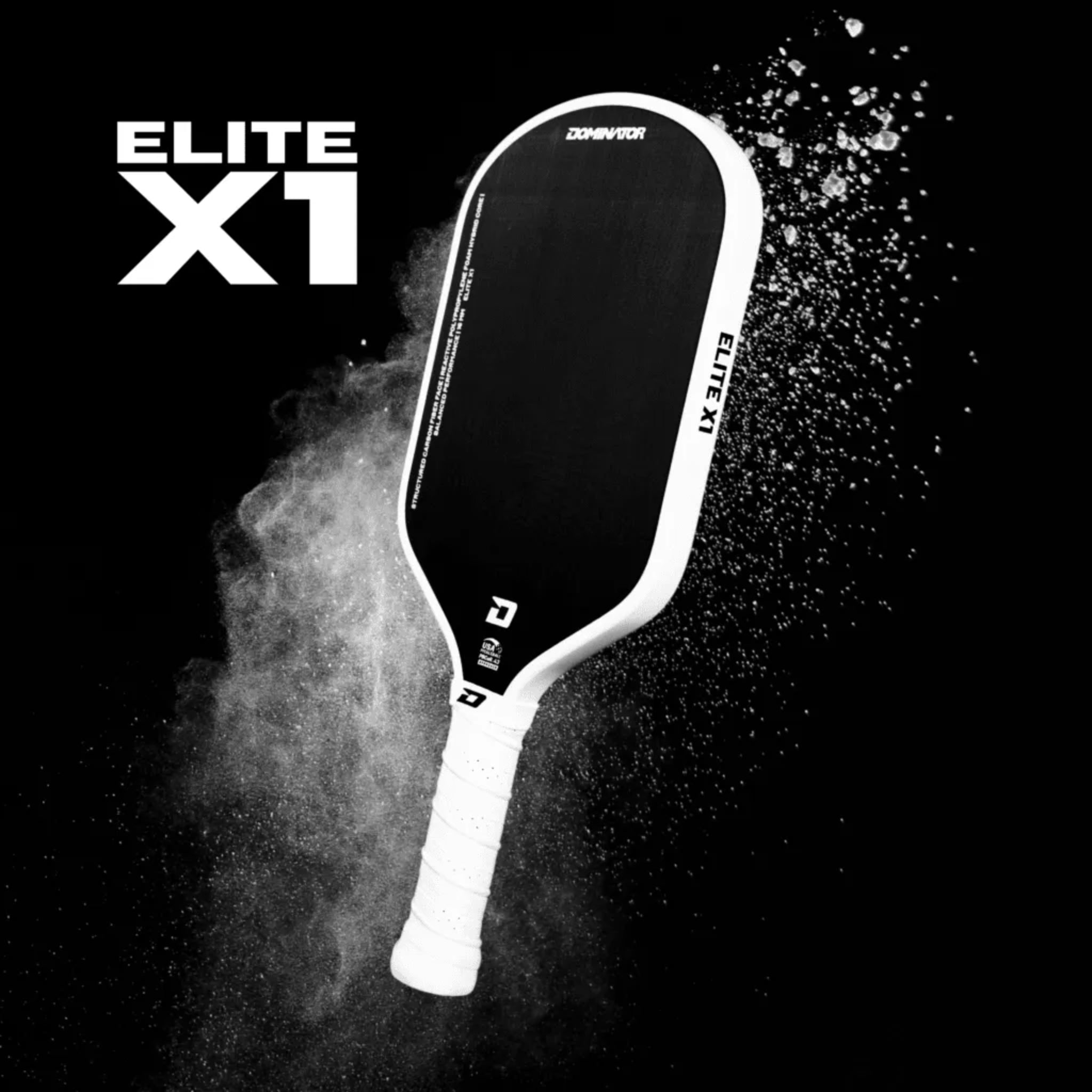 Dominator Elite X1 Pickleball Paddle – Toray Carbon Face, 5.5