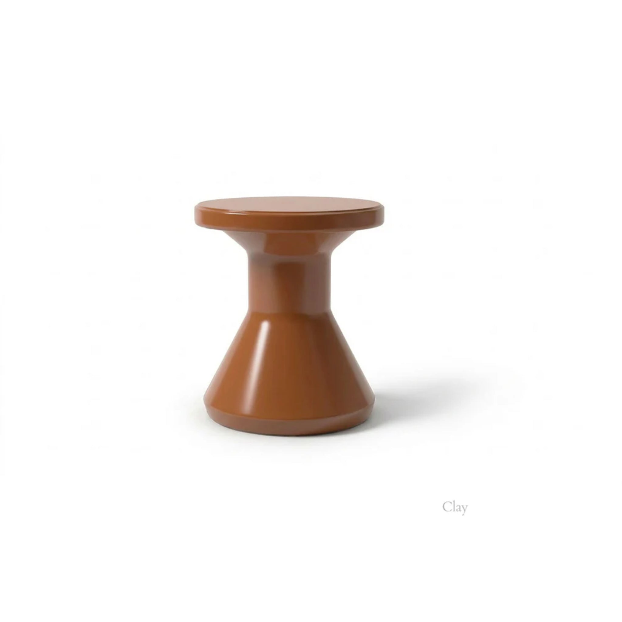 Tupelo Fluent Side Table in Clay outdoor furniture finish
