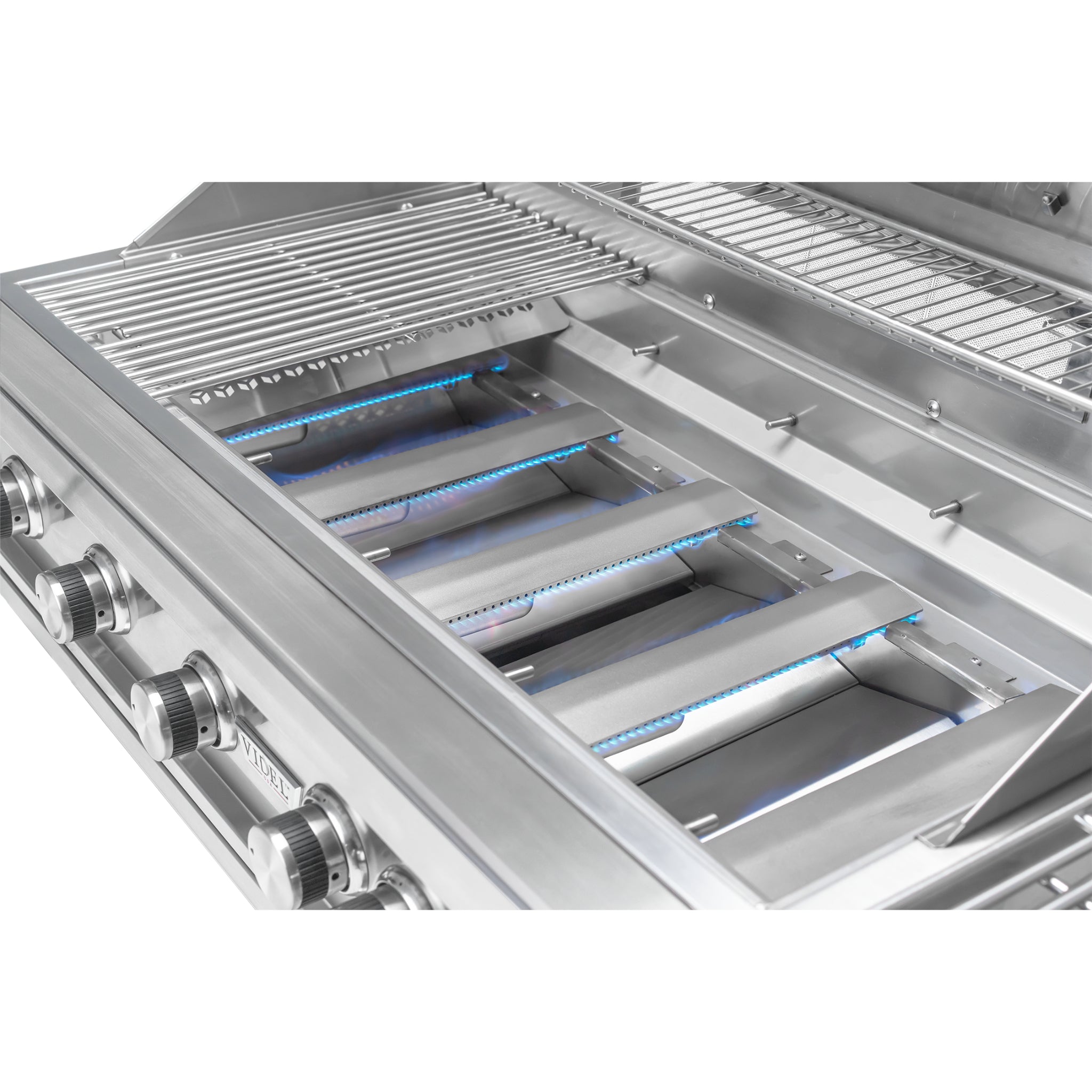 Built-in grill with 5 burners - professional grill