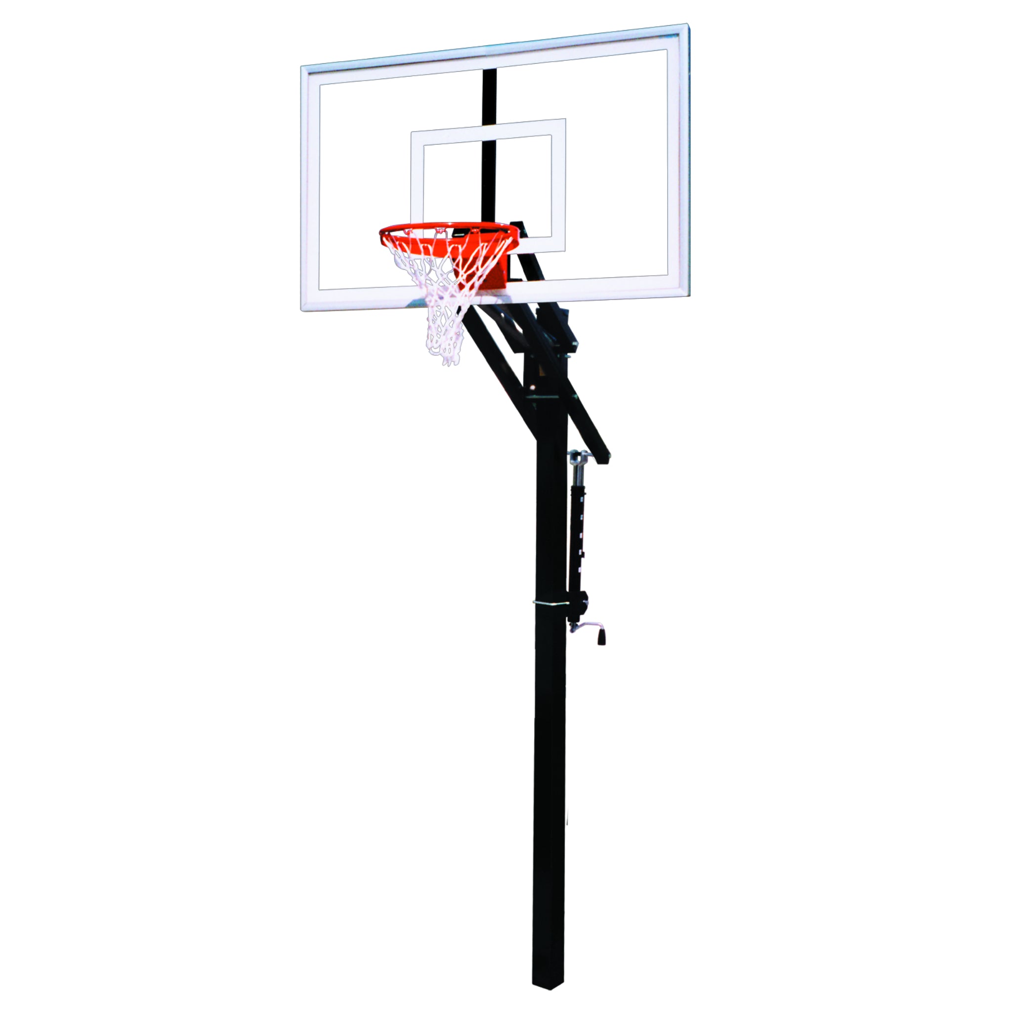 Jam™ Adjustable In-Ground Basketball Hoop Goal | First Team -  Basketball Hoop -  First Team 