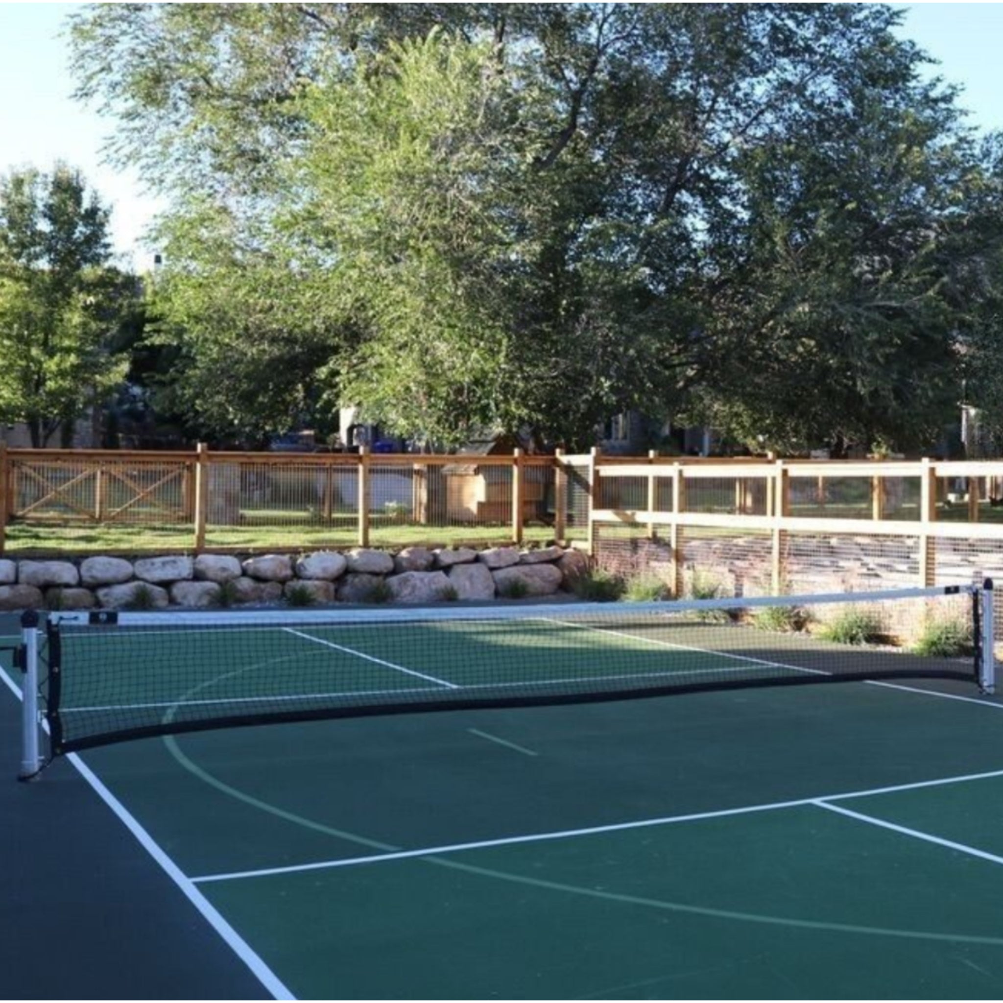 Dominator Inground Pickleball Net & Posts System