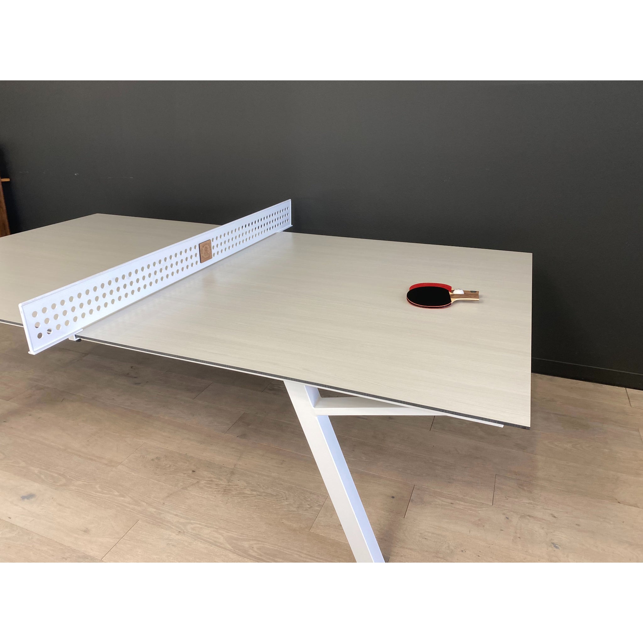 Sean Woolsey outdoor table tennis table for designer outdoor living space, high-end ping pong table for luxury homes, resorts, and commercial projects