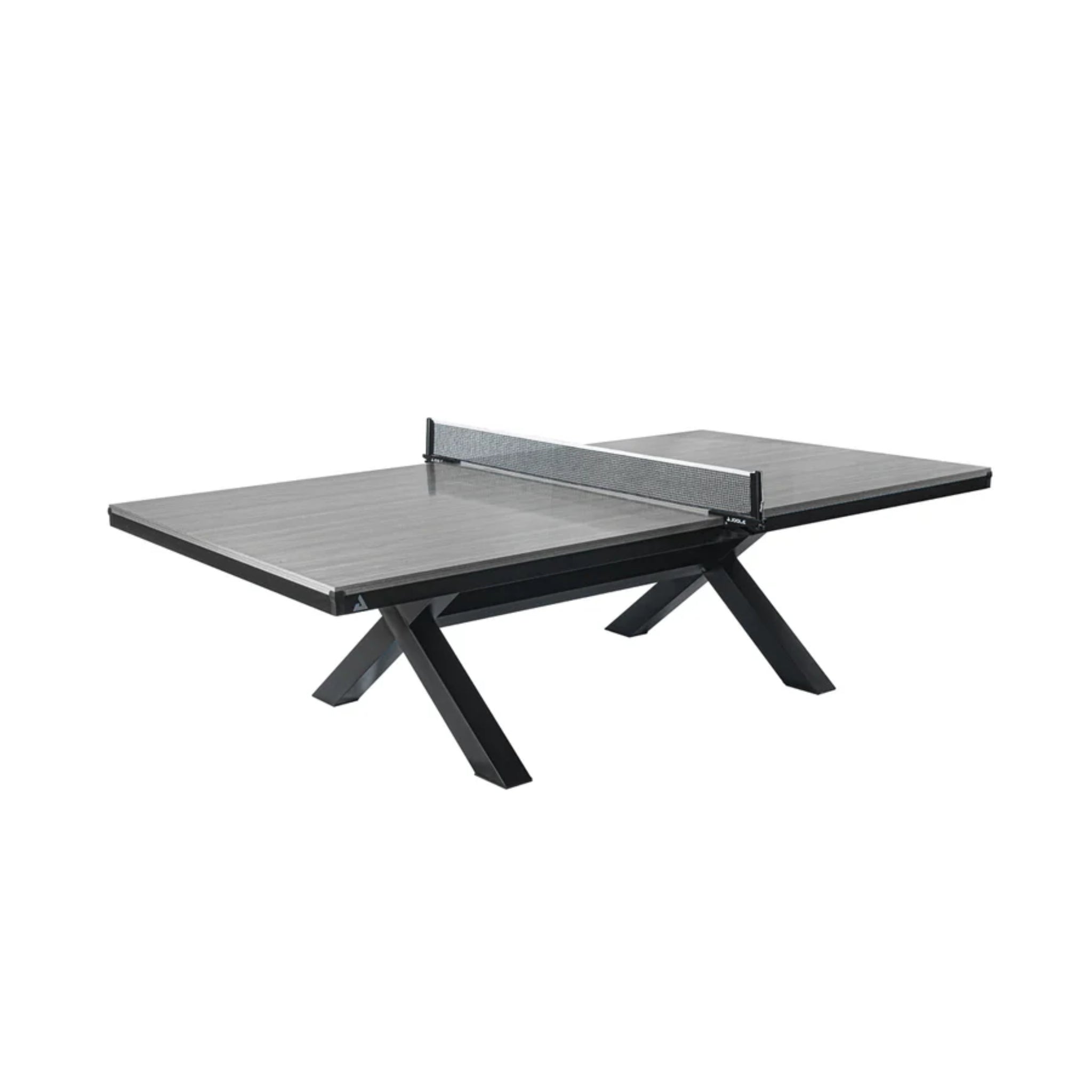 JOOLA Brighton 9 foot indoor table tennis table with X leg base
