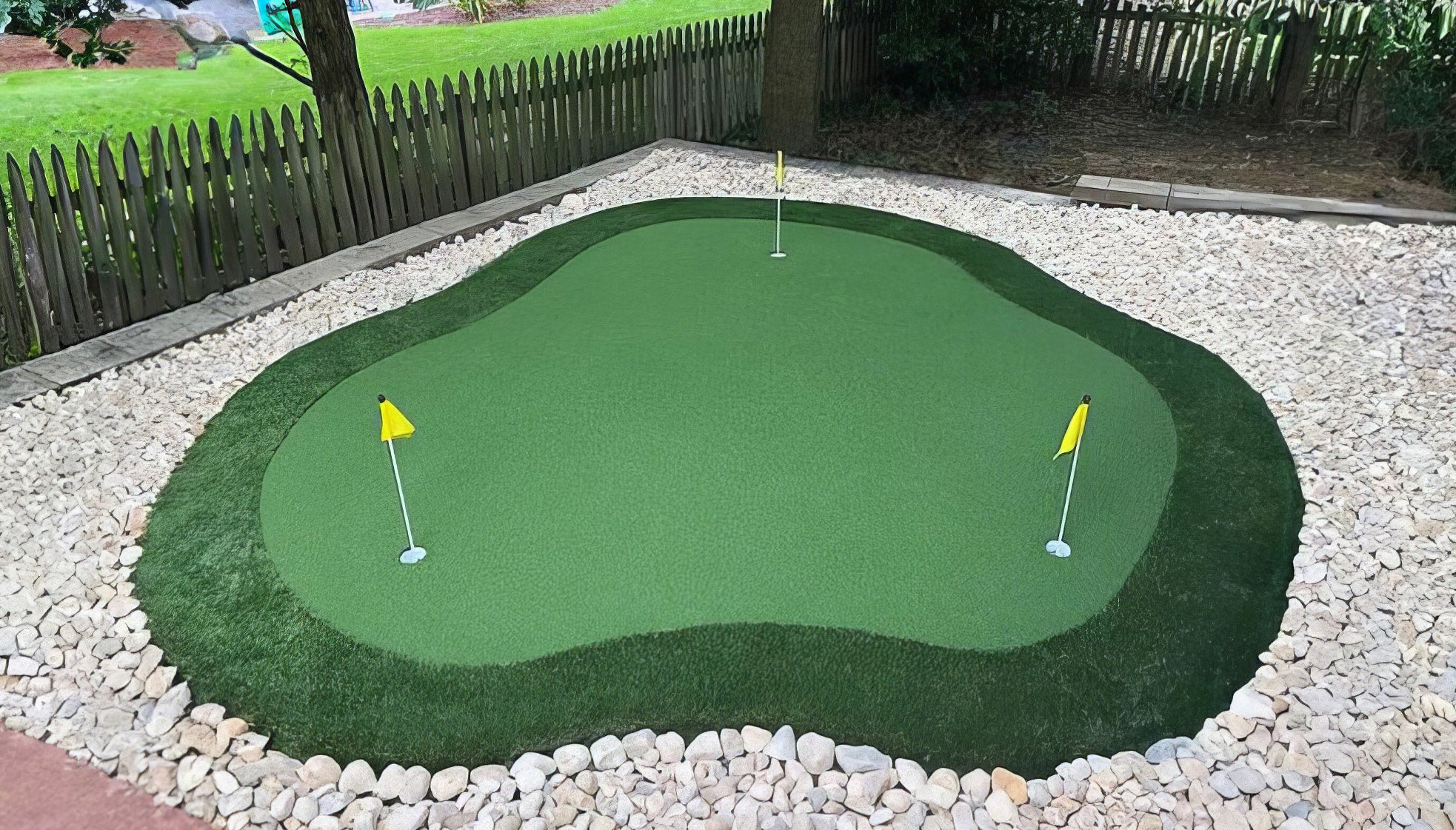 "The Kiawah" Outdoor Putting Green Kit - Ultra Base Players Series