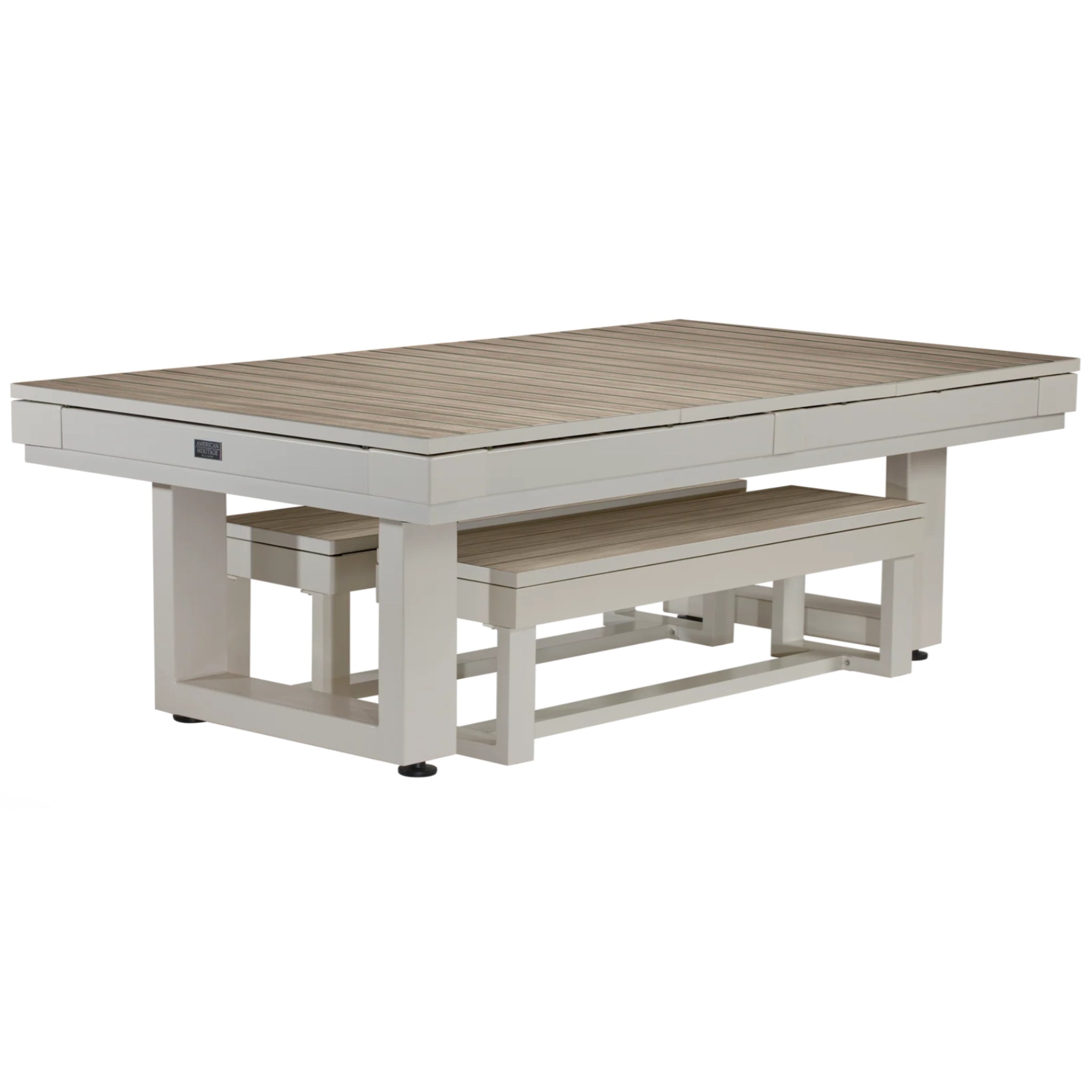 Lanai Outdoor 8' Pool Table + Dining Conversion Set | Lanai Collection -  Pool Table -  American Heritage Billiards 
