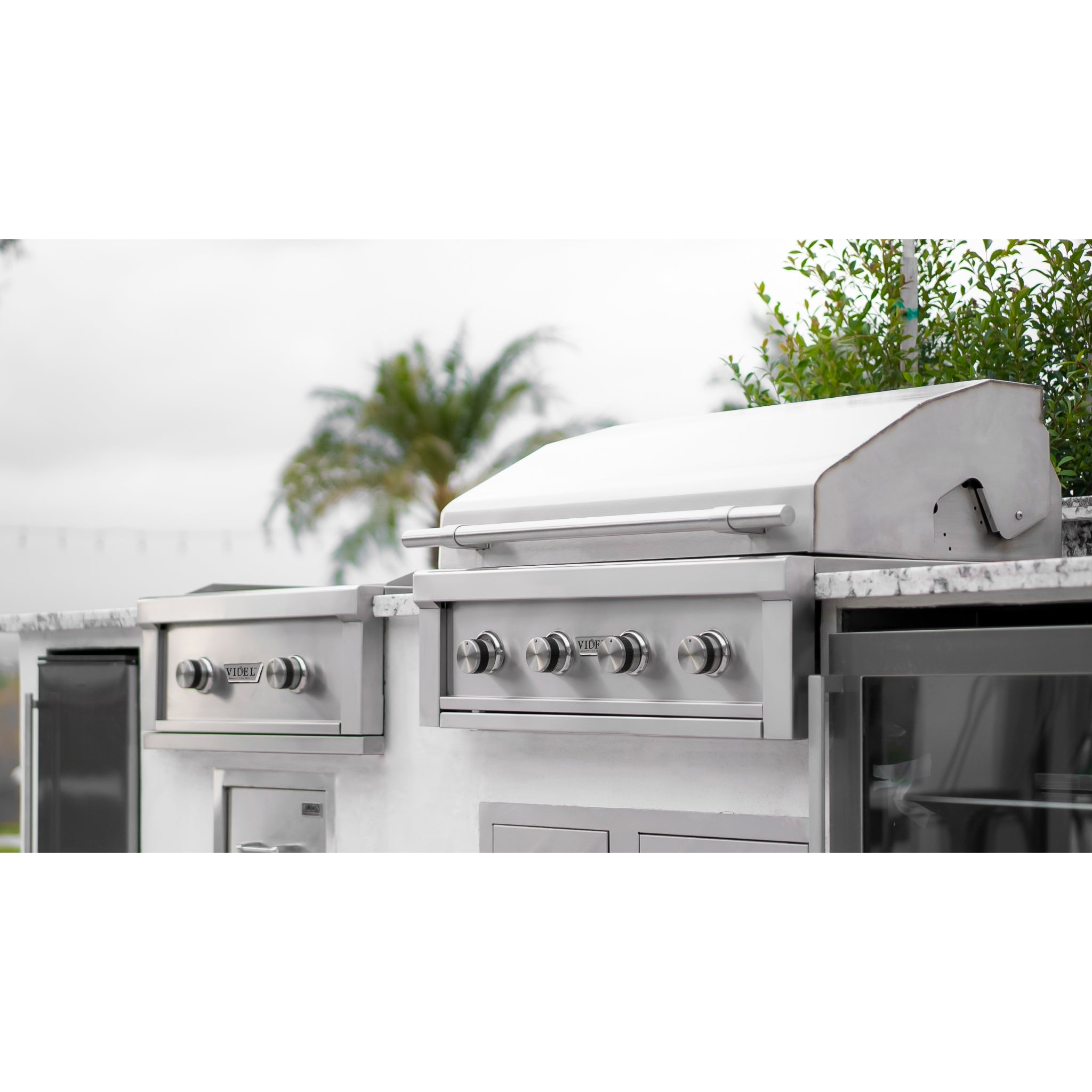 Gran Fuego 36" 4-Burner Grill by Videl | Luxury Outdoor Stainless Steel Grill, Made In USA